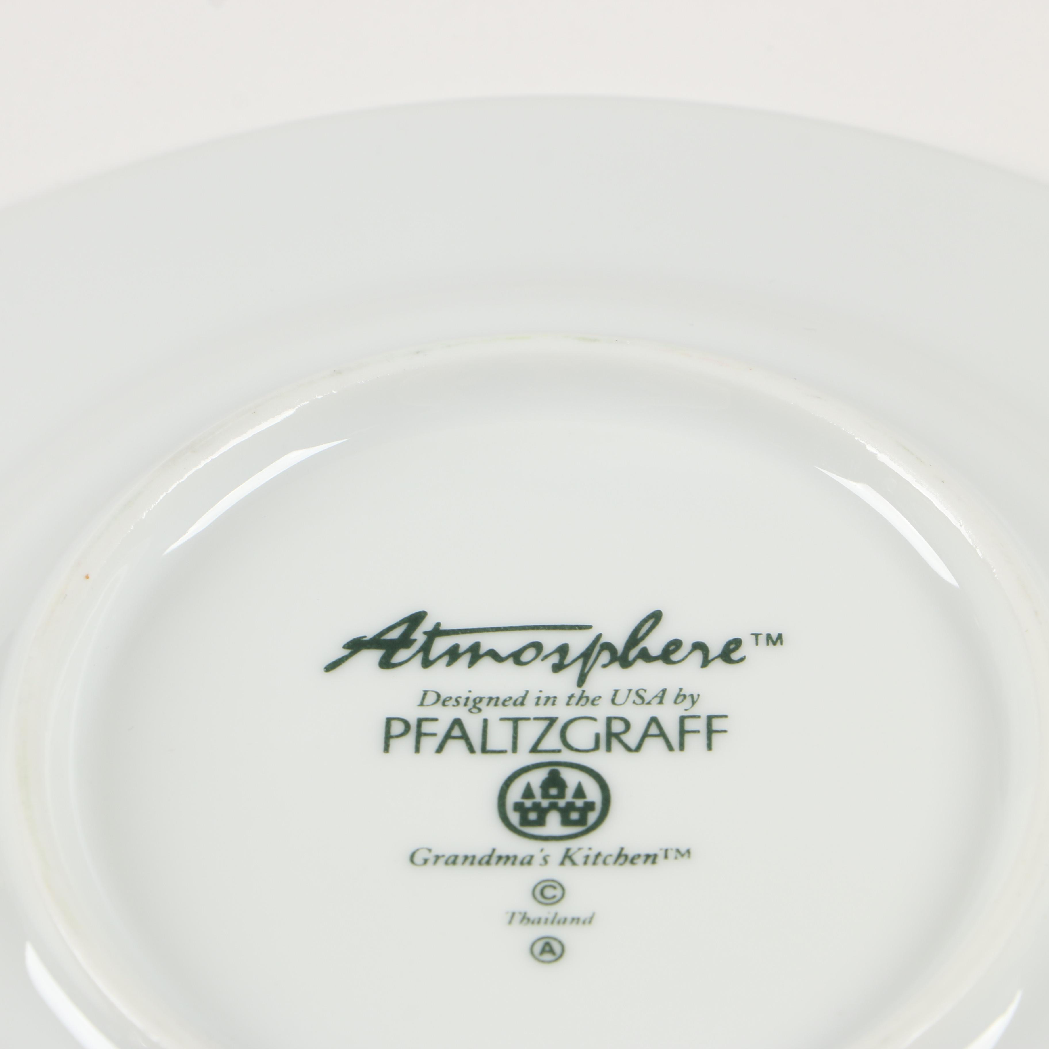 Pfaltzgraff "Grandma's Kitchen" and Lenox "Provencal Blossom" Ceramic Dinnerware