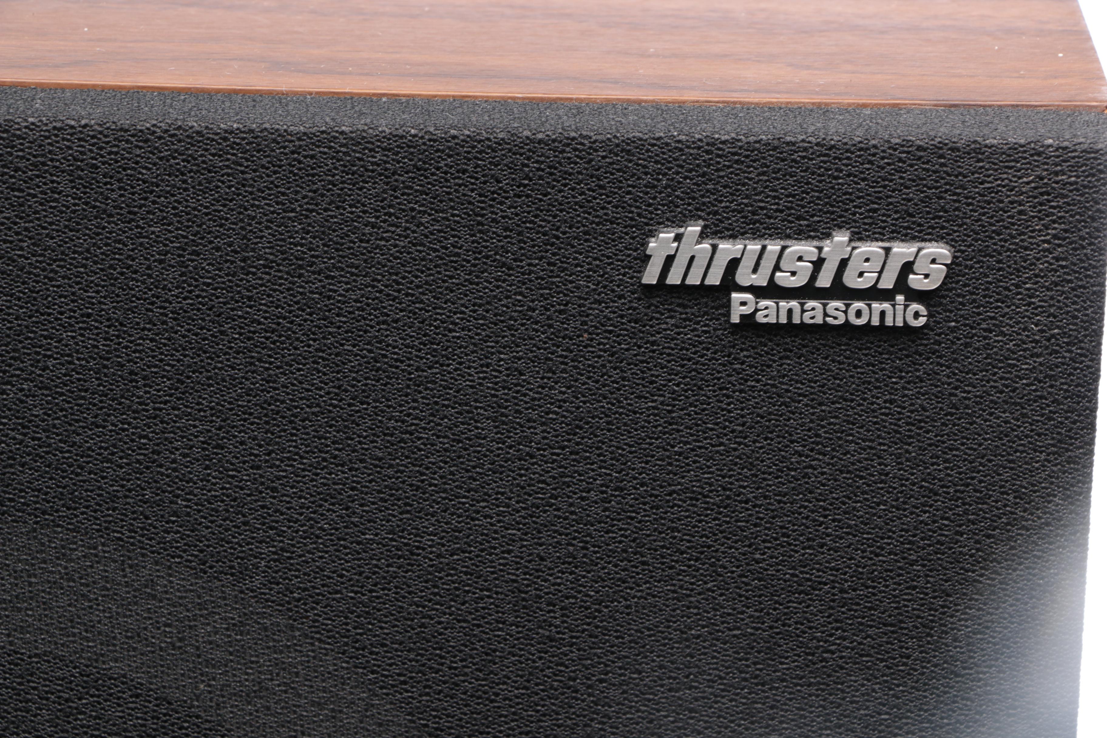 Panasonic PLL Multiplex Circuit Stereo with Speakers, Late 20th Century