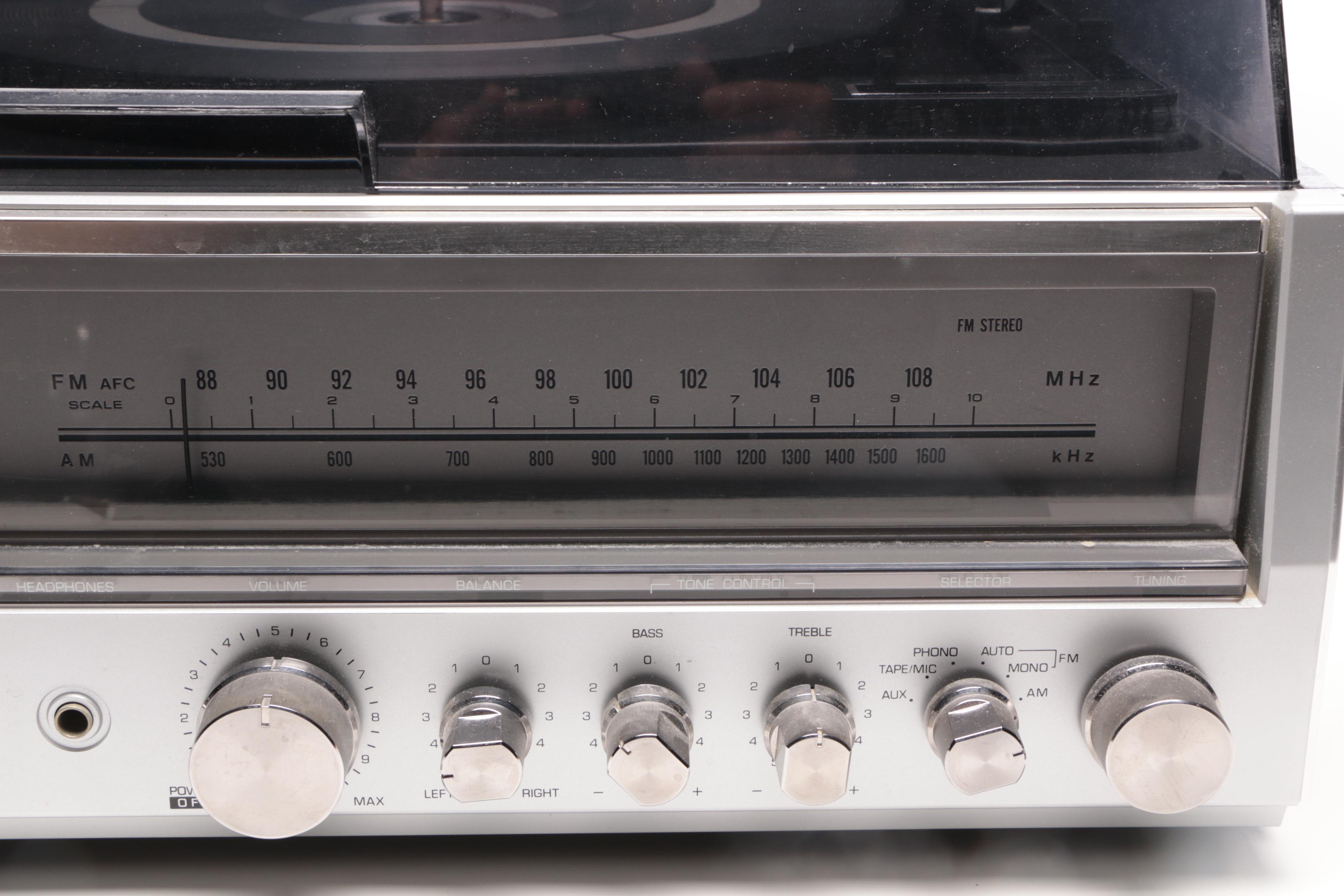 Panasonic PLL Multiplex Circuit Stereo with Speakers, Late 20th Century