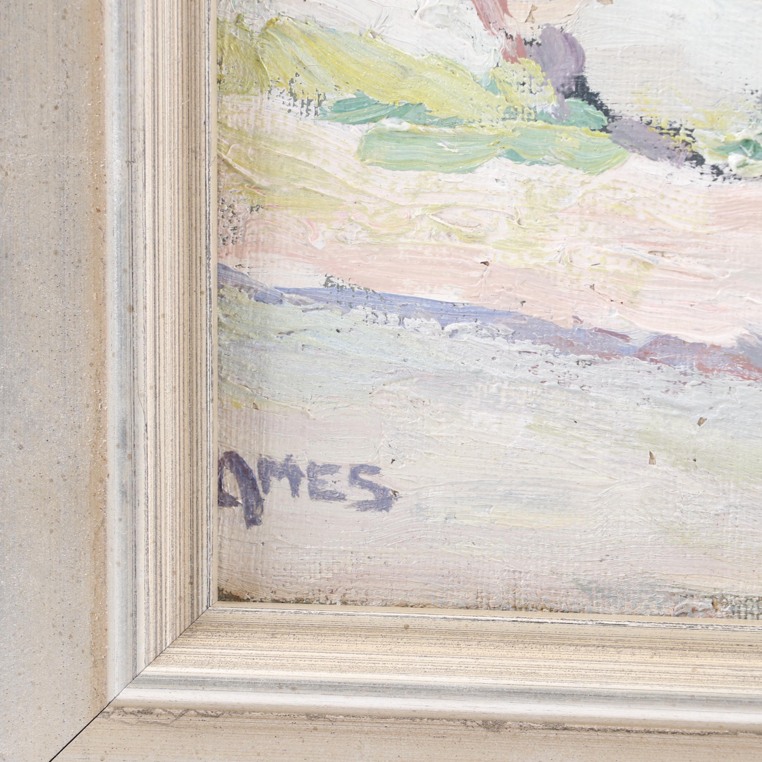 May Lydia Ames Impressionist Style Oil Painting