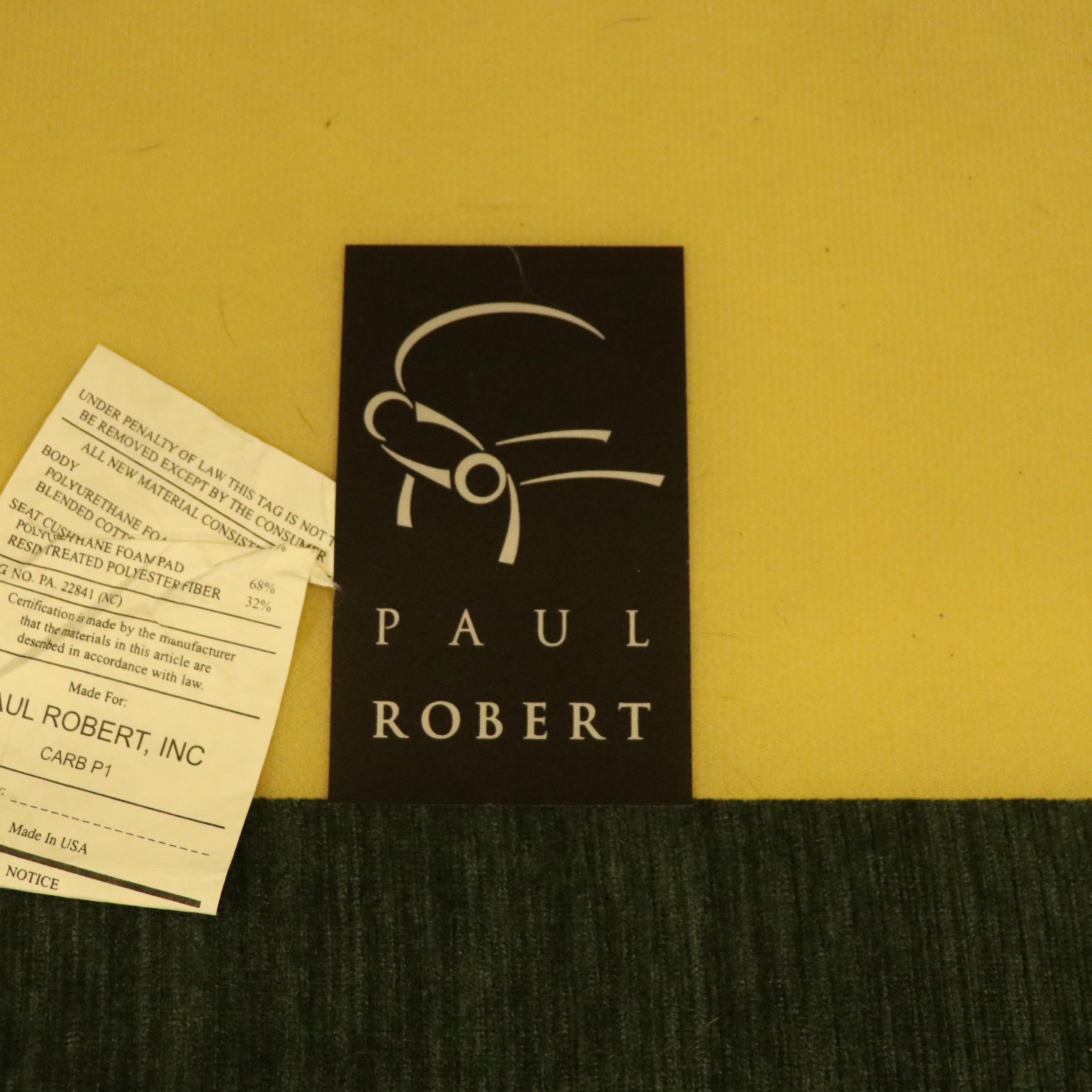 Paul Robert Leather Patchwork Sectional Sofa