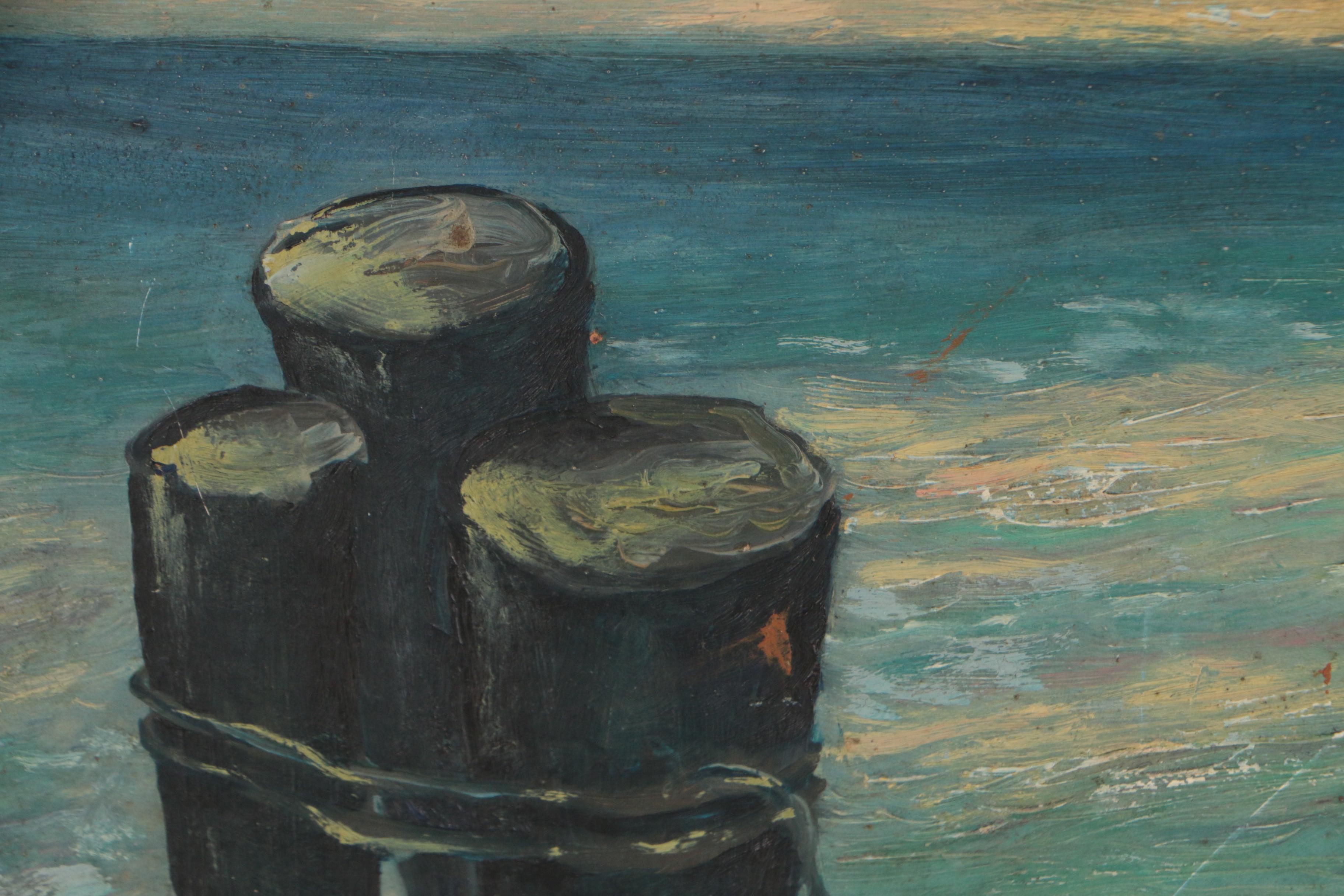 Xavier J. Barile Oil Painting "New Orleans"