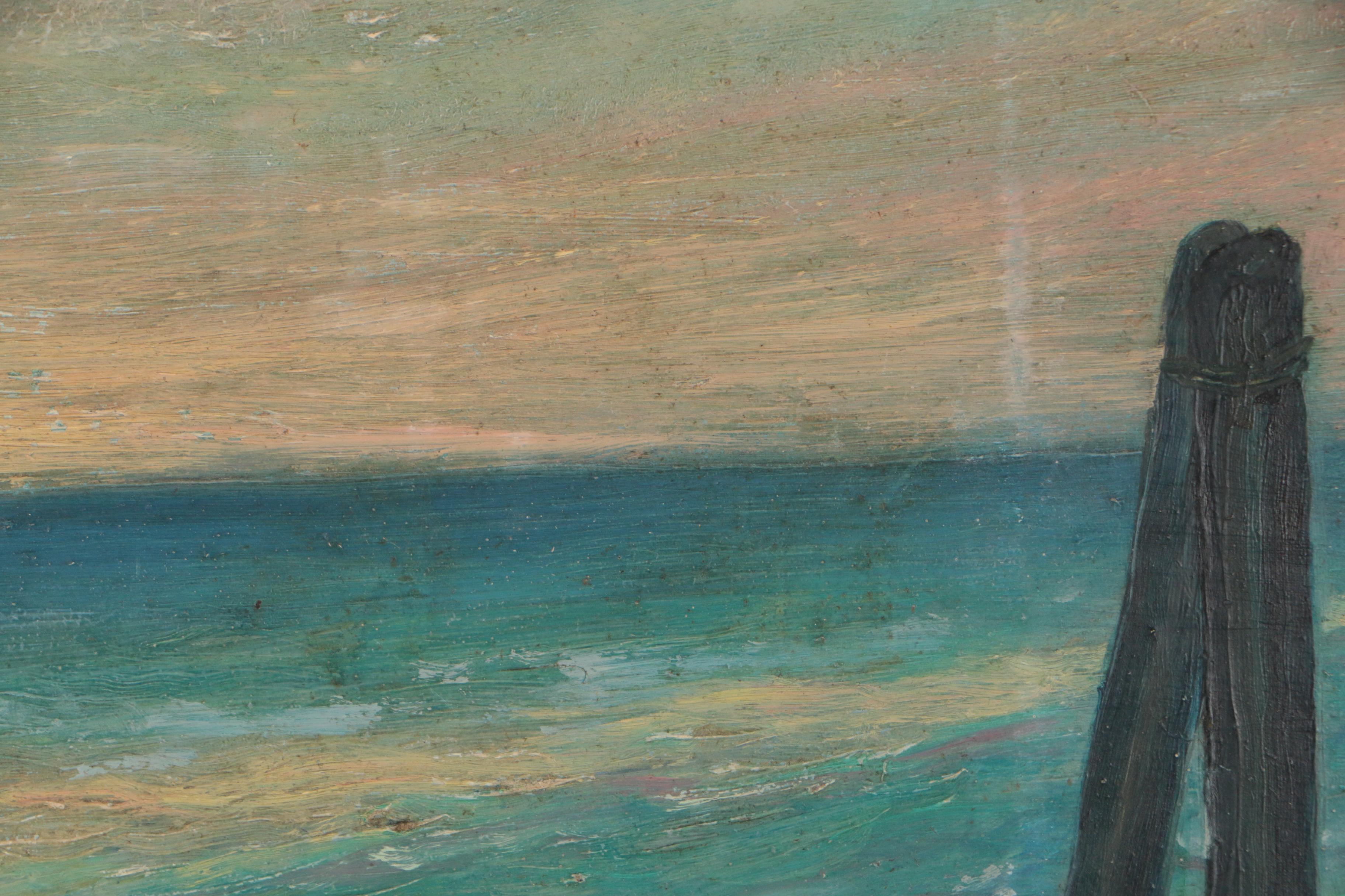 Xavier J. Barile Oil Painting "New Orleans"