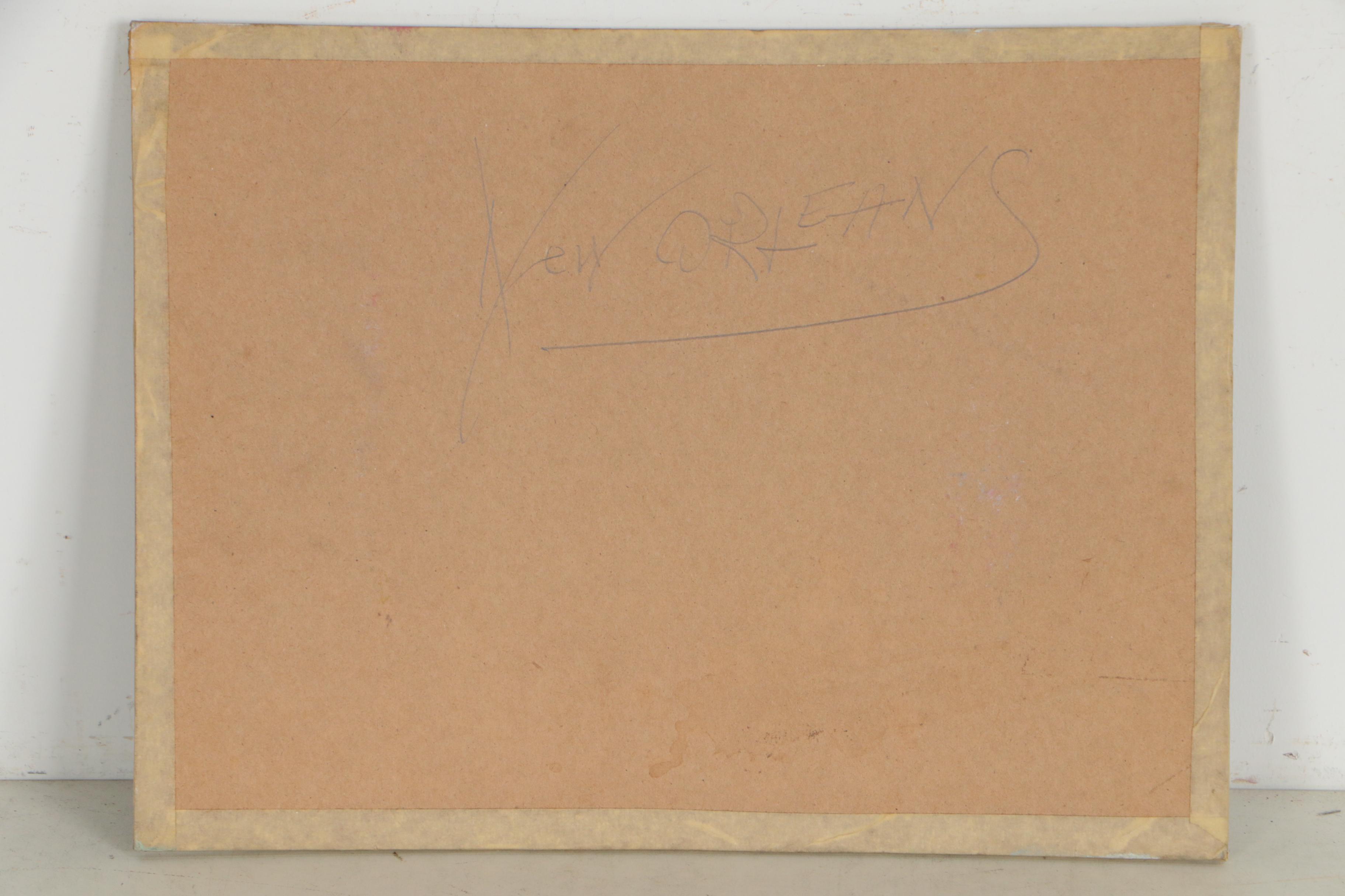 Xavier J. Barile Oil Painting "New Orleans"