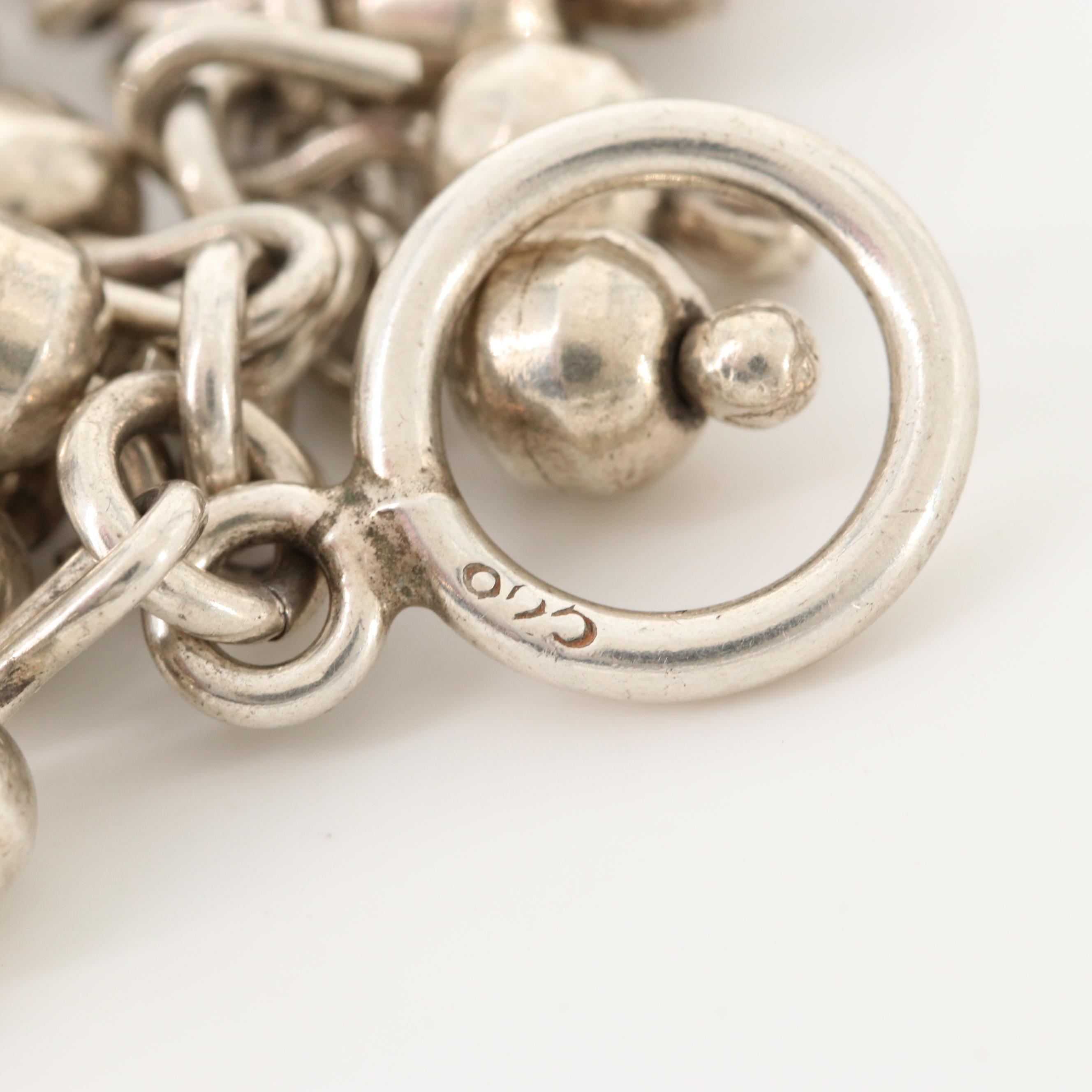 Sterling Silver Fringe Bracelet