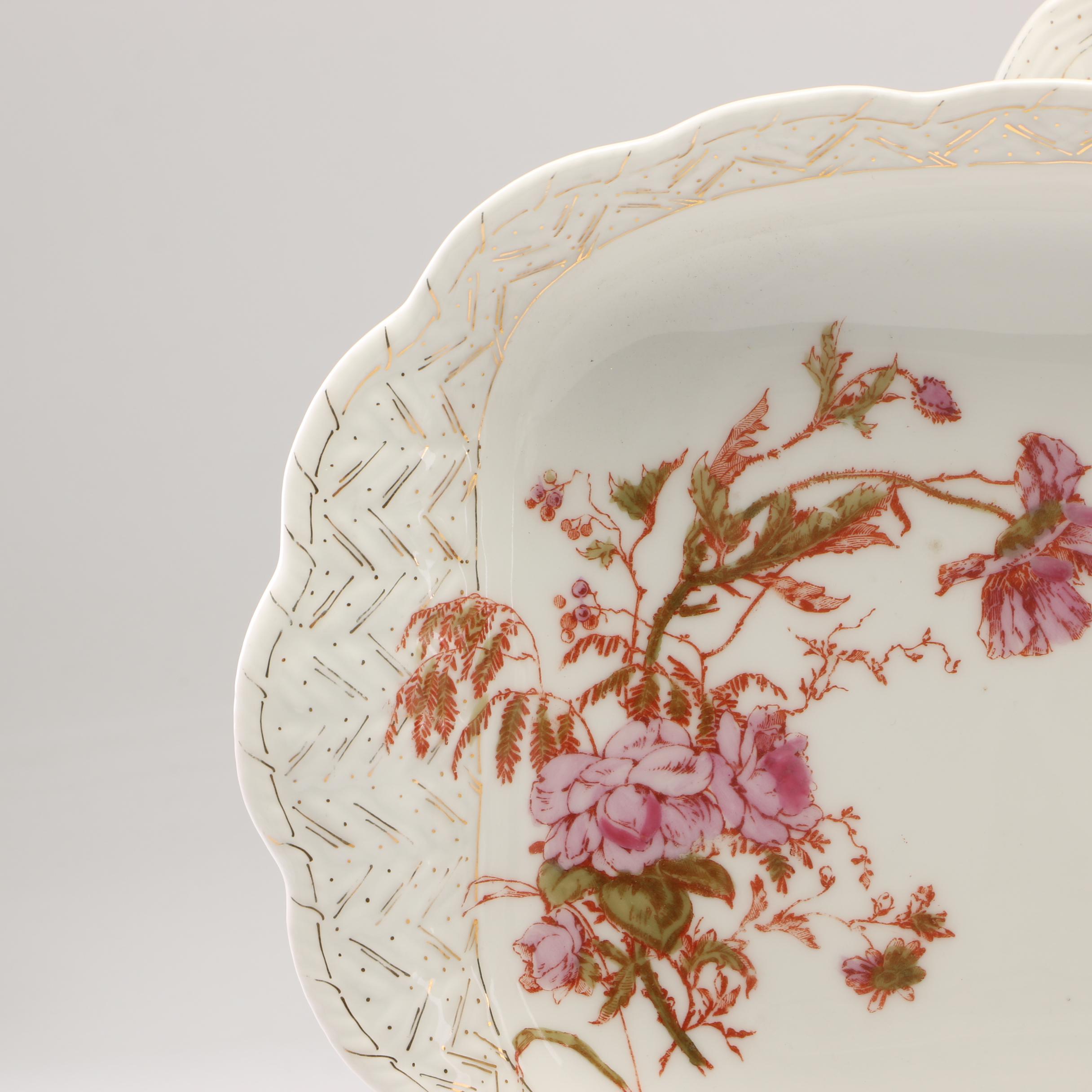 Haviland Porcelain Serving Dishes, 1876-1889