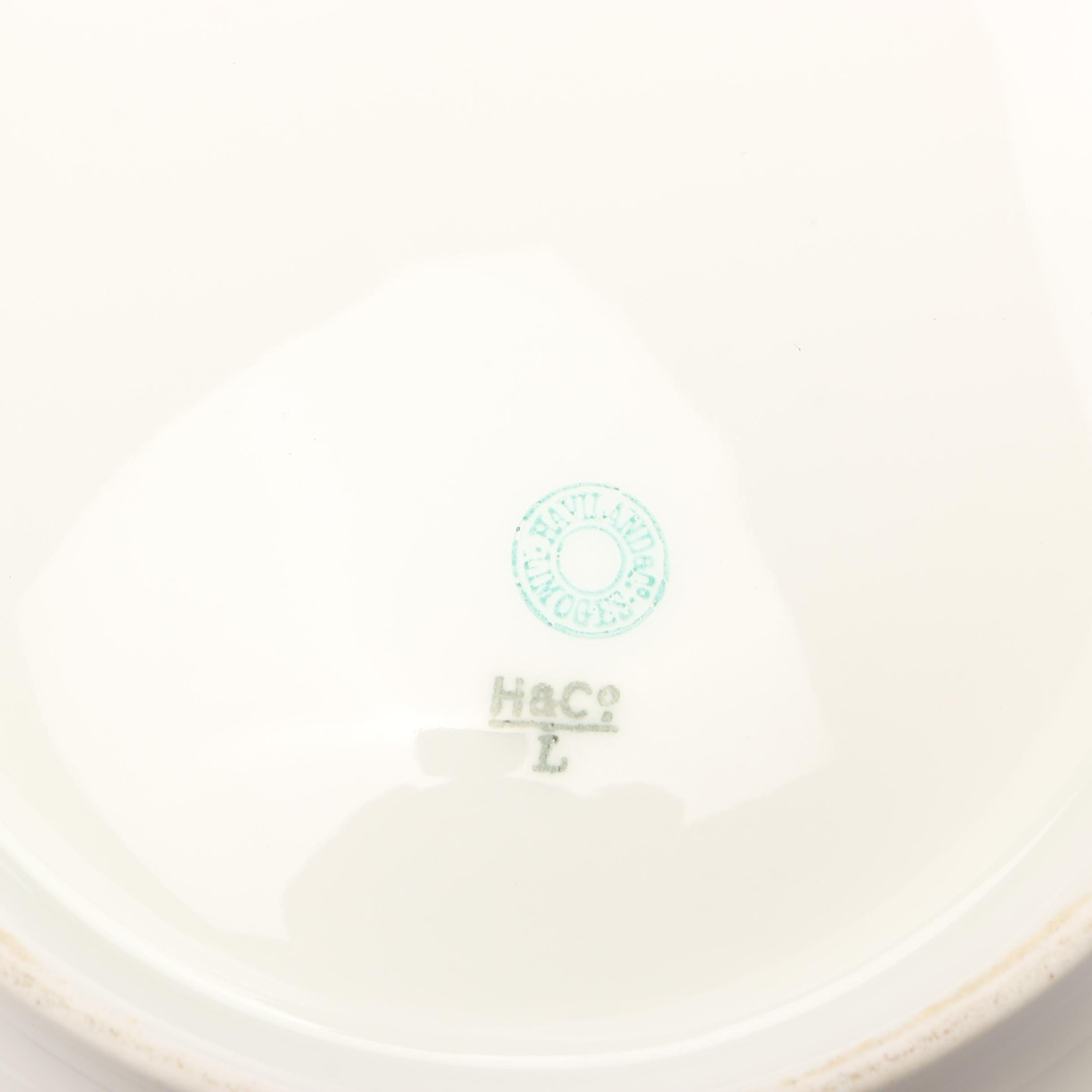 Haviland Porcelain Serving Dishes, 1876-1889