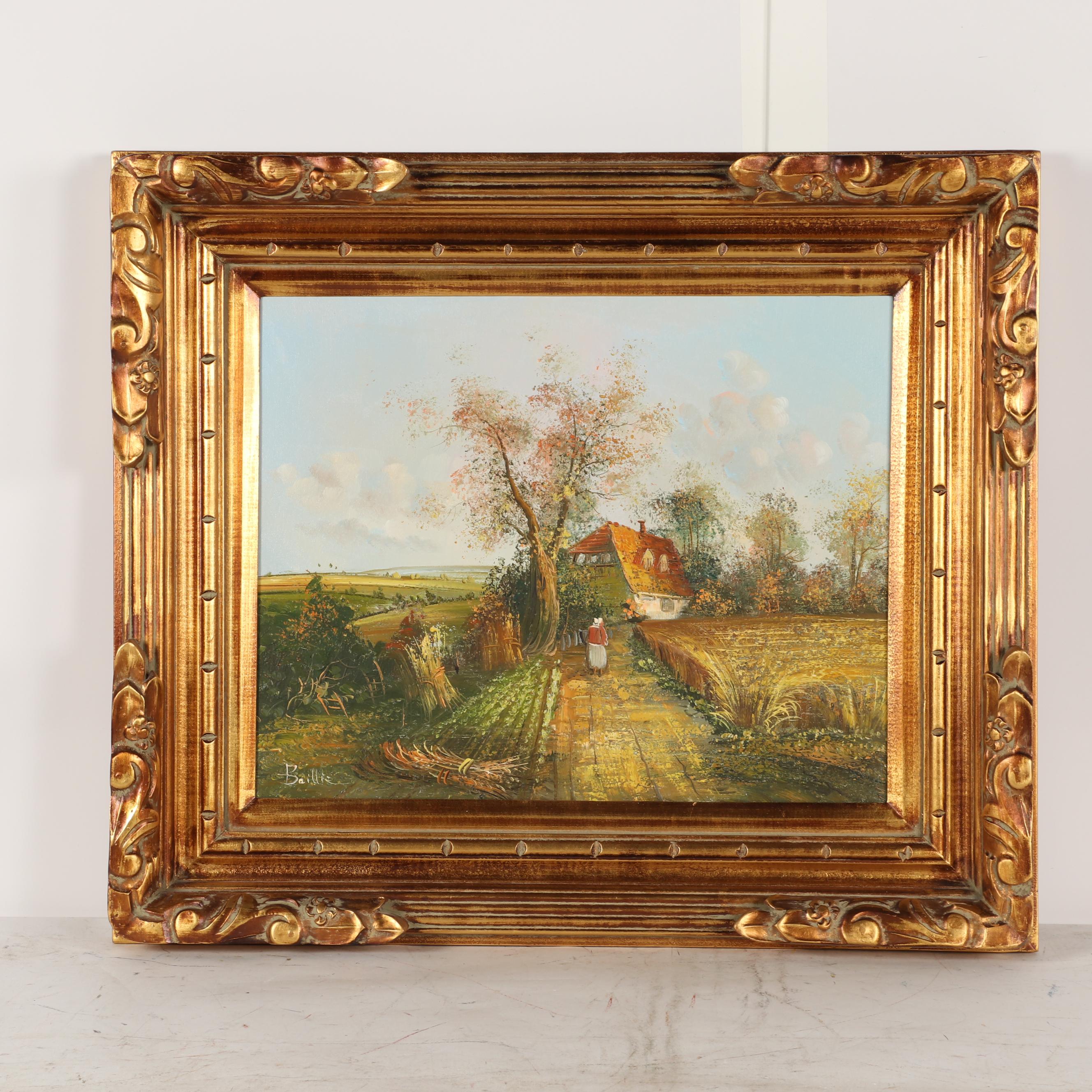 Baillie Continental Landscape Oil Painting