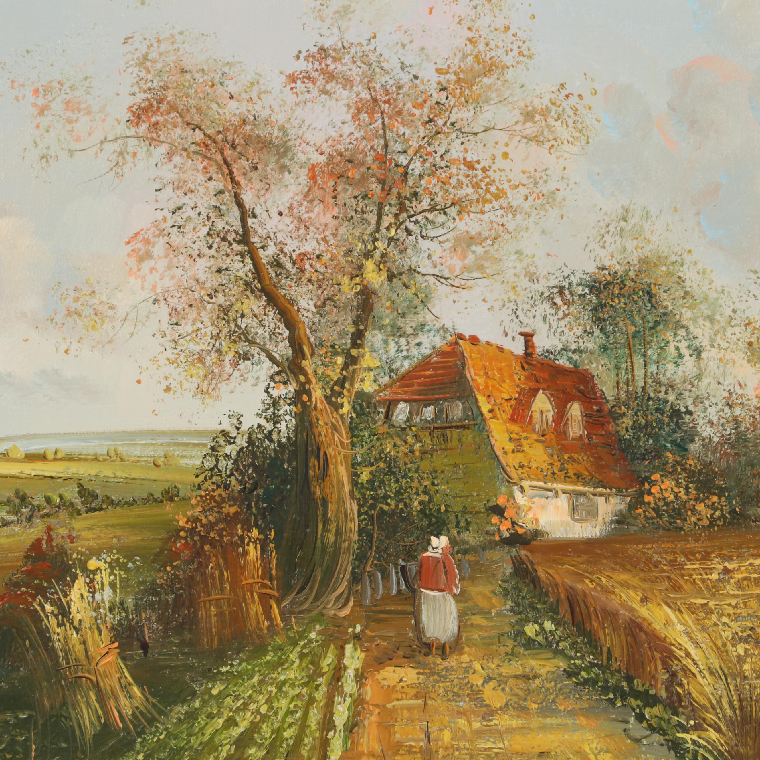 Baillie Continental Landscape Oil Painting