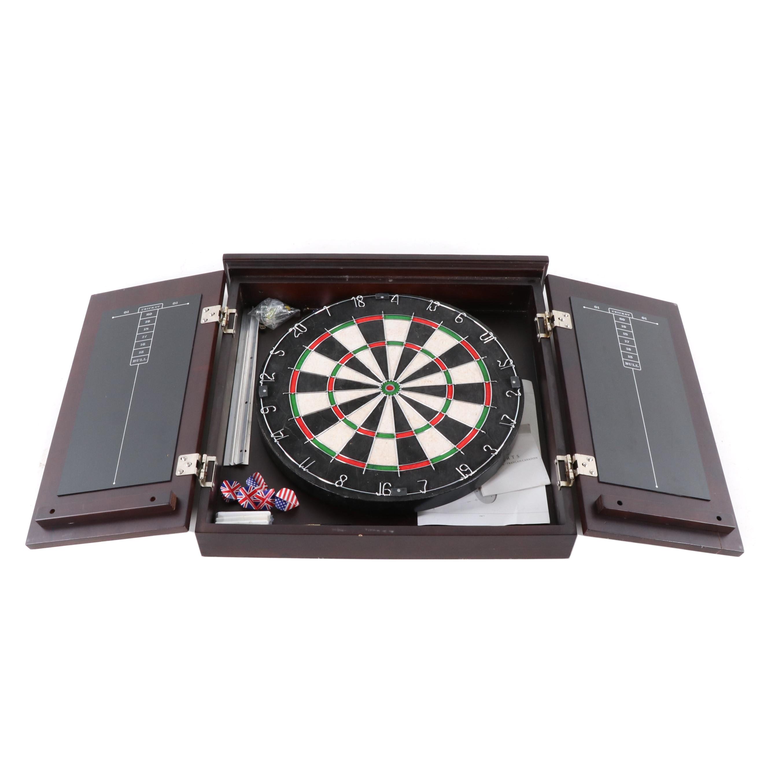 Restoration Hardware Dart Board Cabinet