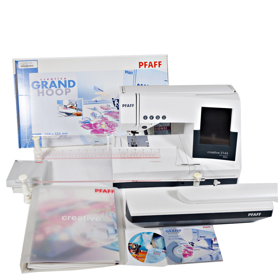 Pfaff Creative 2144 Sewing and Embroidery Machine and Accessories
