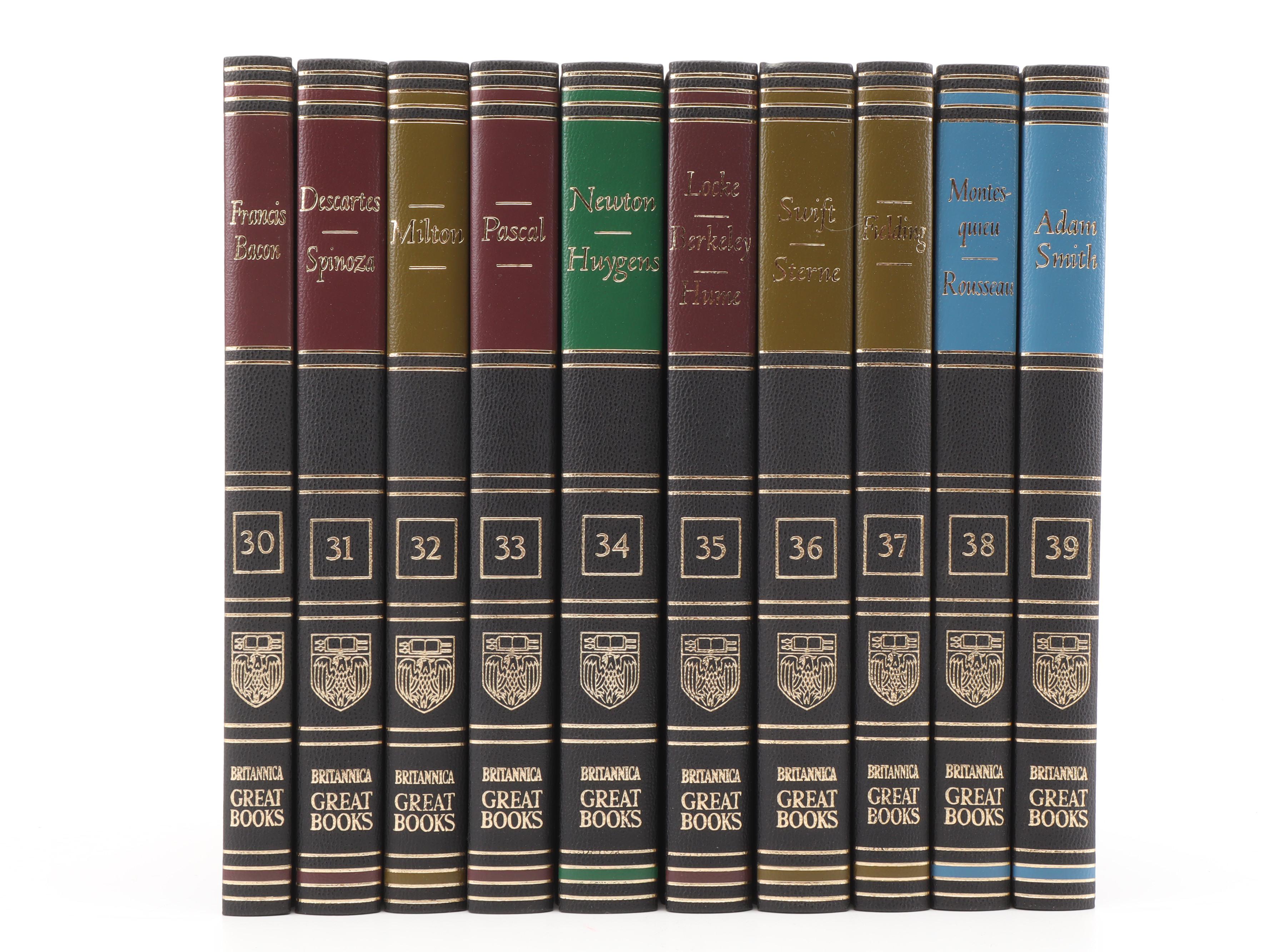 Encyclopedia Britannica "Great Books of the Western World" 54 Volume Set