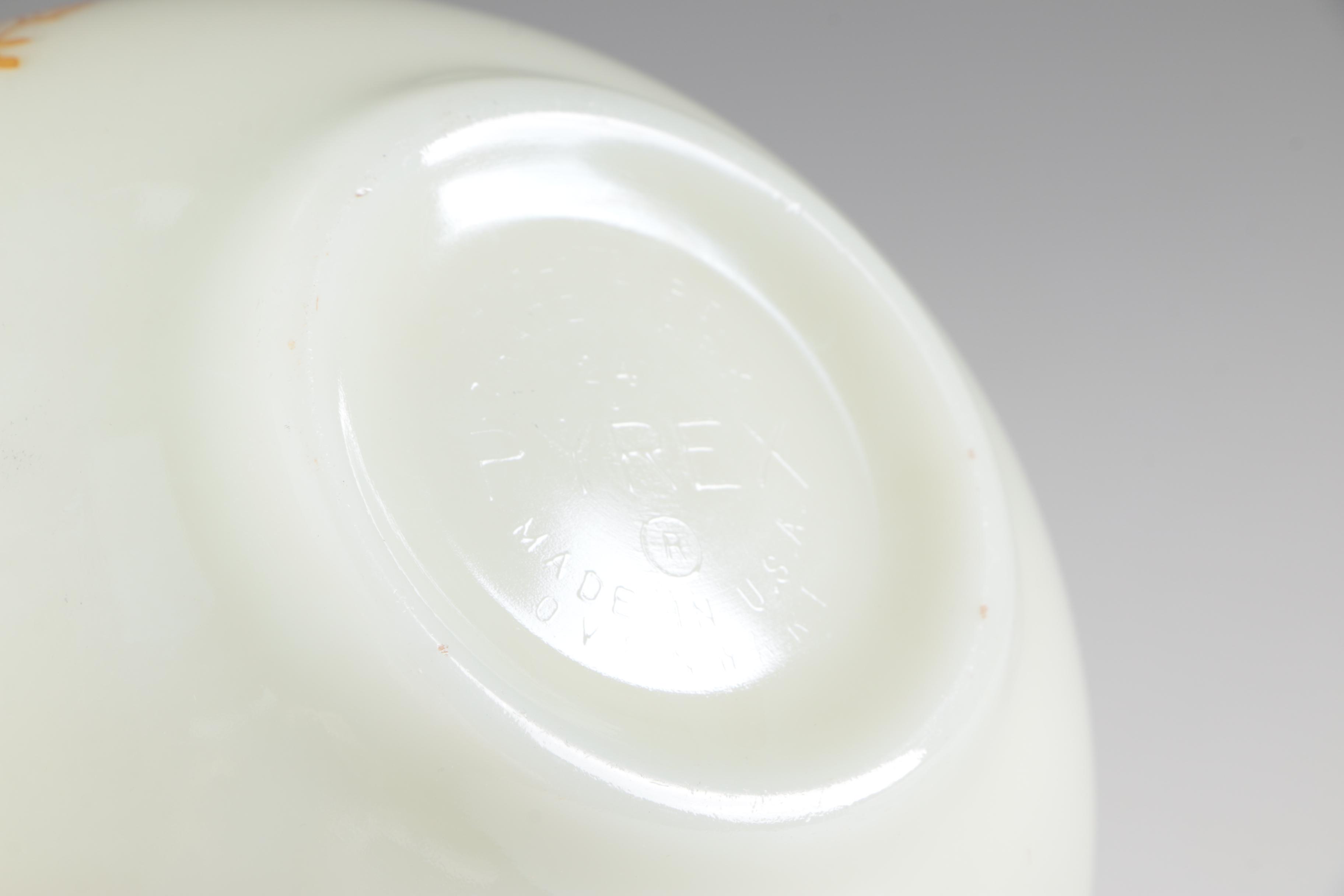 Anchor Hocking/Fire King "Wheat" Glass and Pyrex "Butterfly Gold" Bakeware