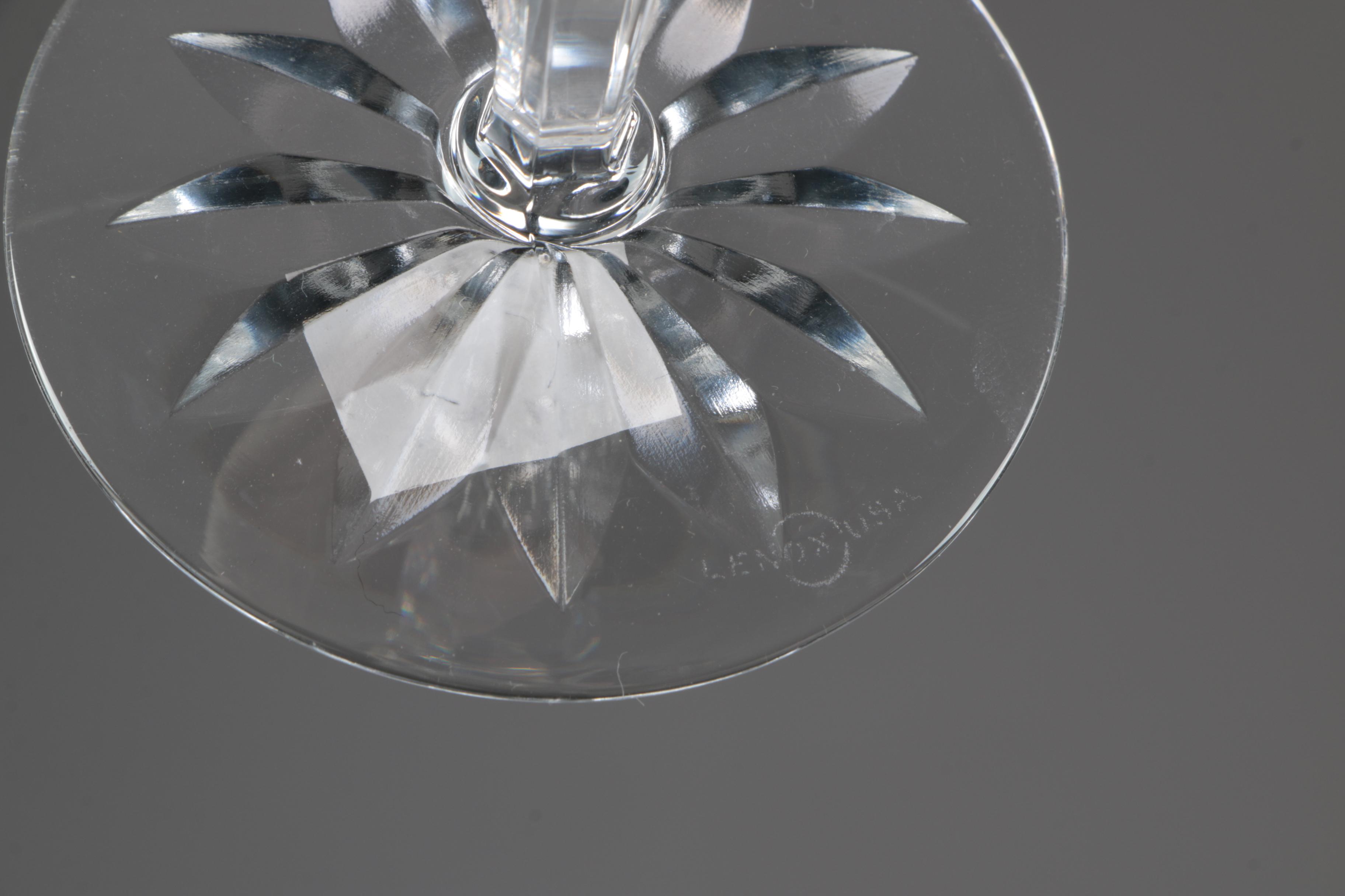 Waterford "Lismore" and "Ashland" with Lenox and Royal Doulton Crystal Stemware