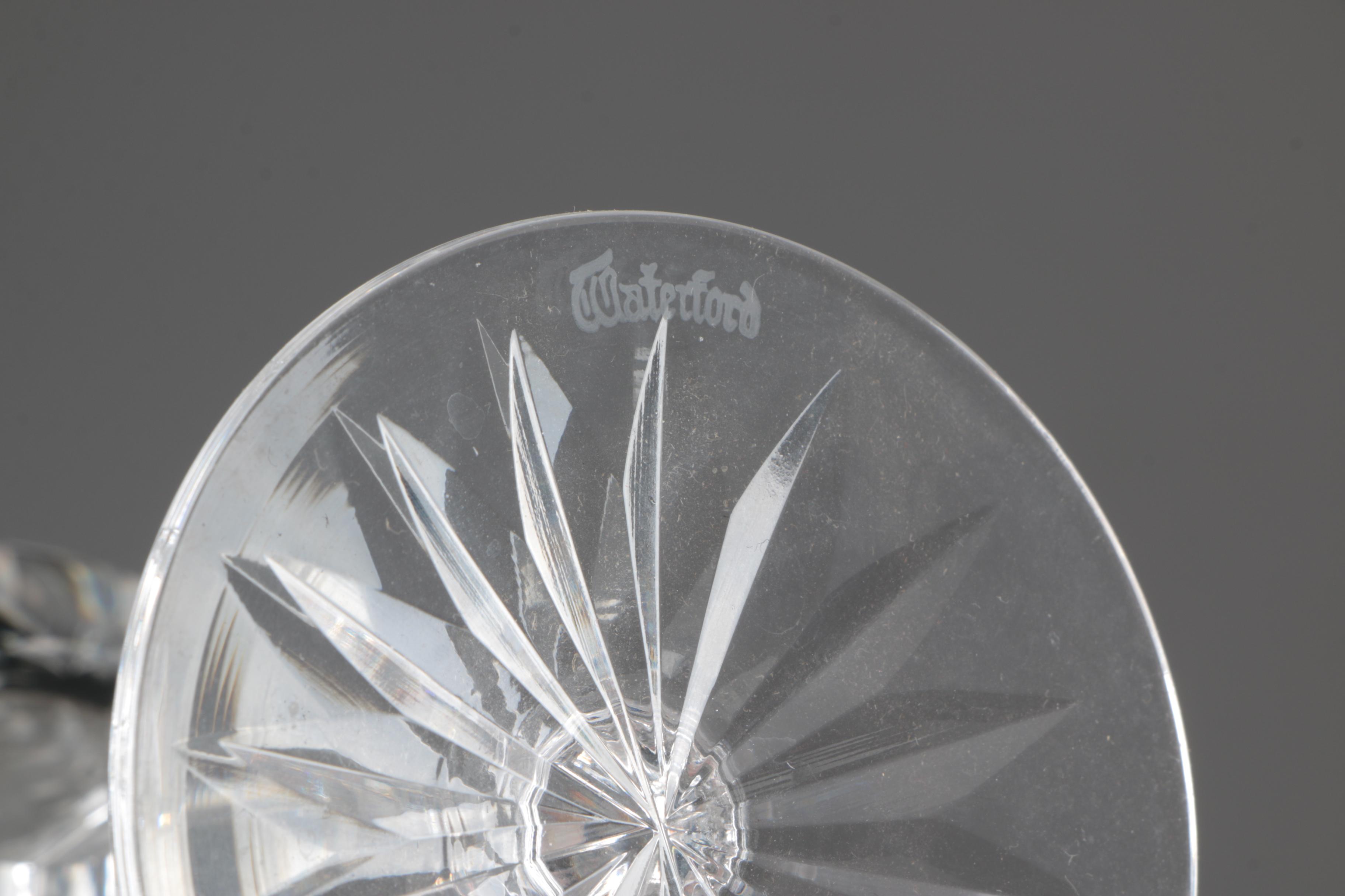 Waterford "Lismore" and "Ashland" with Lenox and Royal Doulton Crystal Stemware