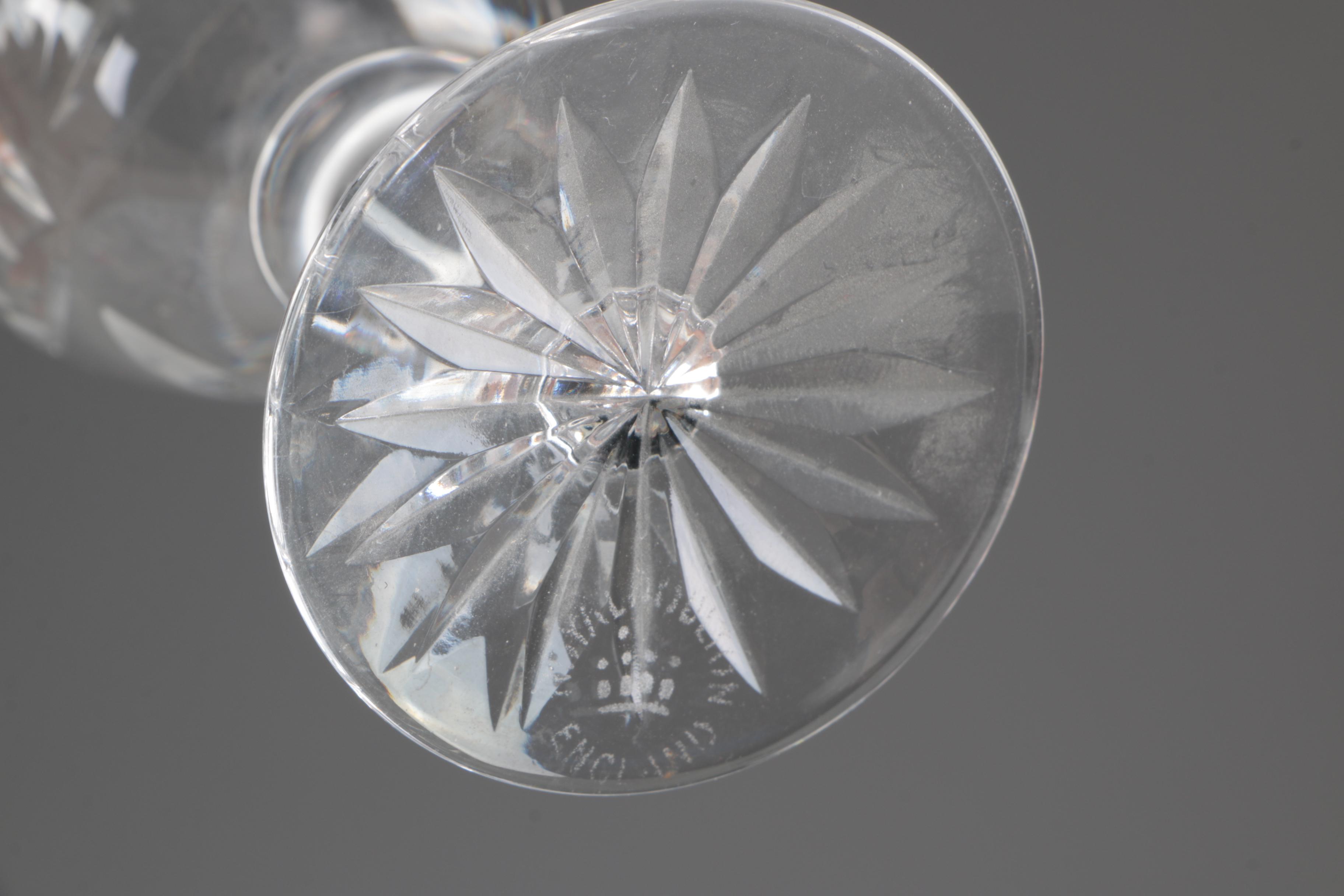 Waterford "Lismore" and "Ashland" with Lenox and Royal Doulton Crystal Stemware