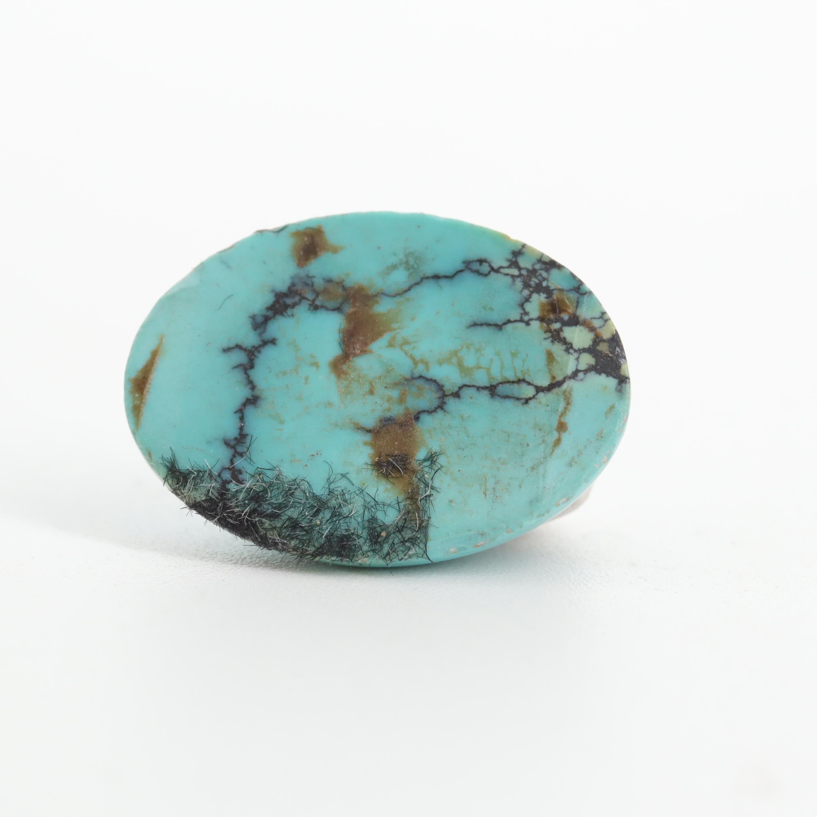 Loose 14.98 CTW Turquoise Matching Pair Stones