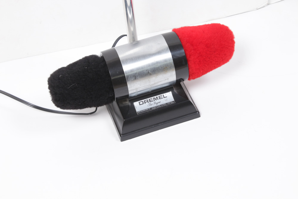 Dremel "The Regent" Dual Buffer Shoe Polisher, Vintage