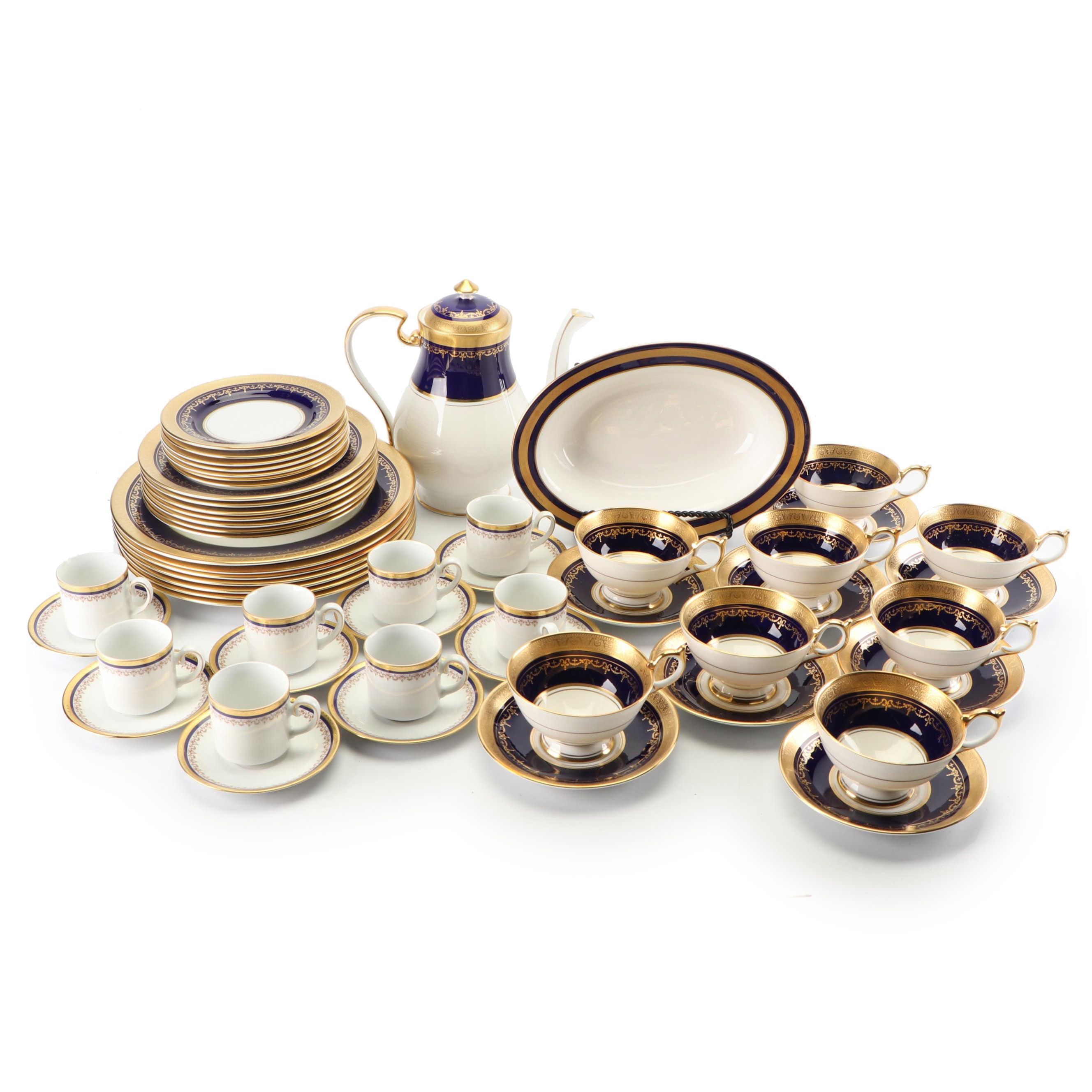 Aynsley "Georgian Cobalt" Bone China Dinnerware