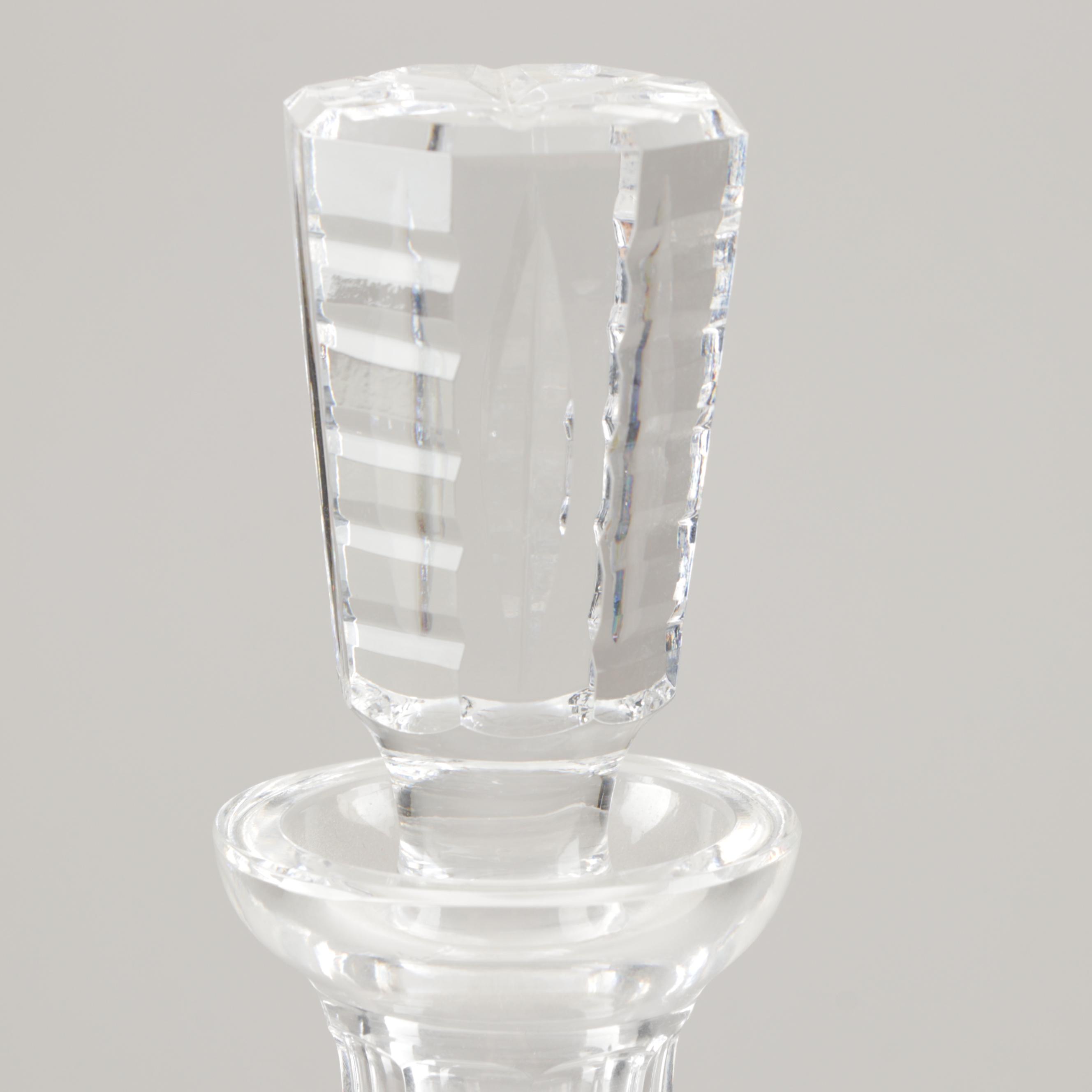Waterford "Lismore" Crystal Wine Decanter with Stopper