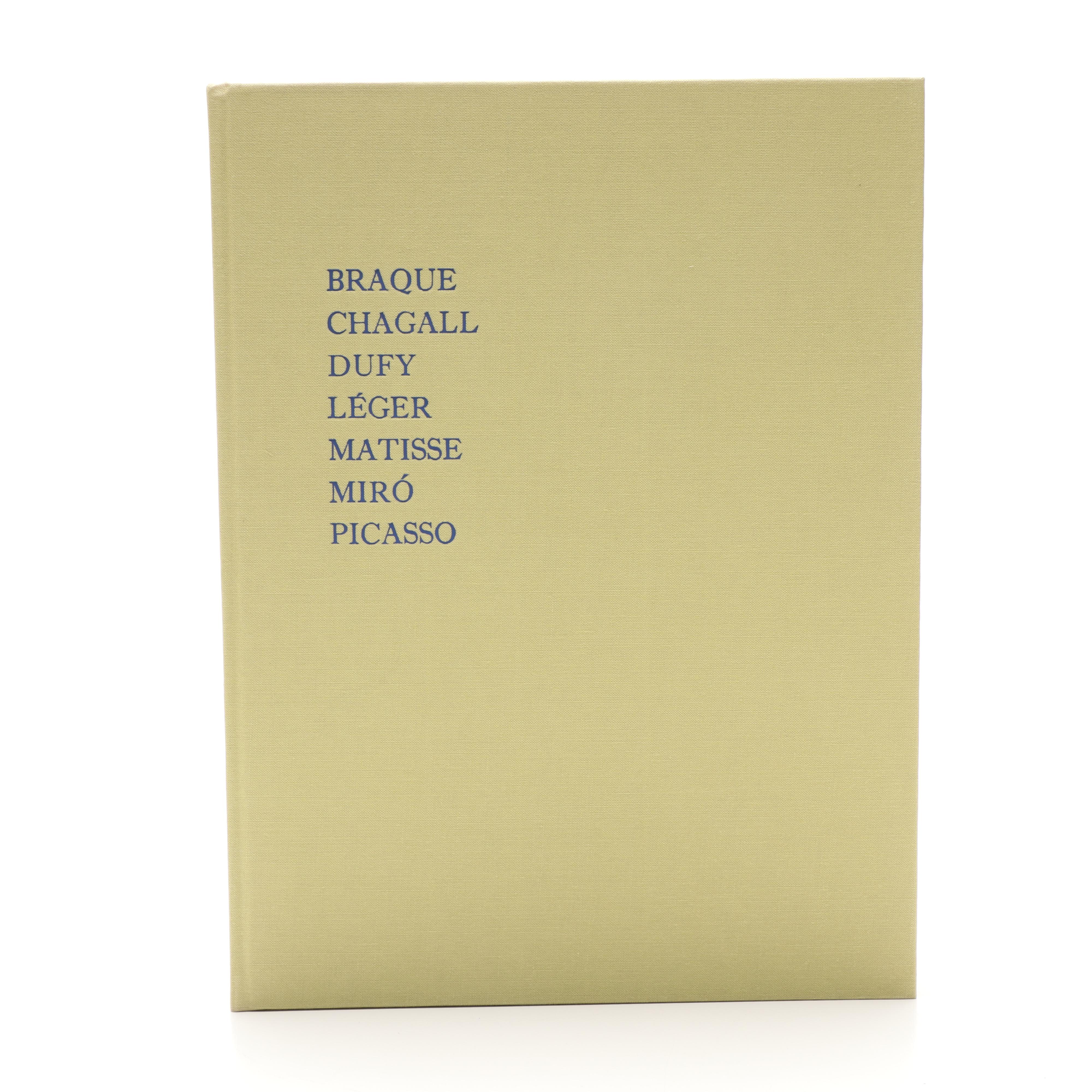 First Edition "The Complete Original Posters of Braque, Chagall, Dufy, Léger"