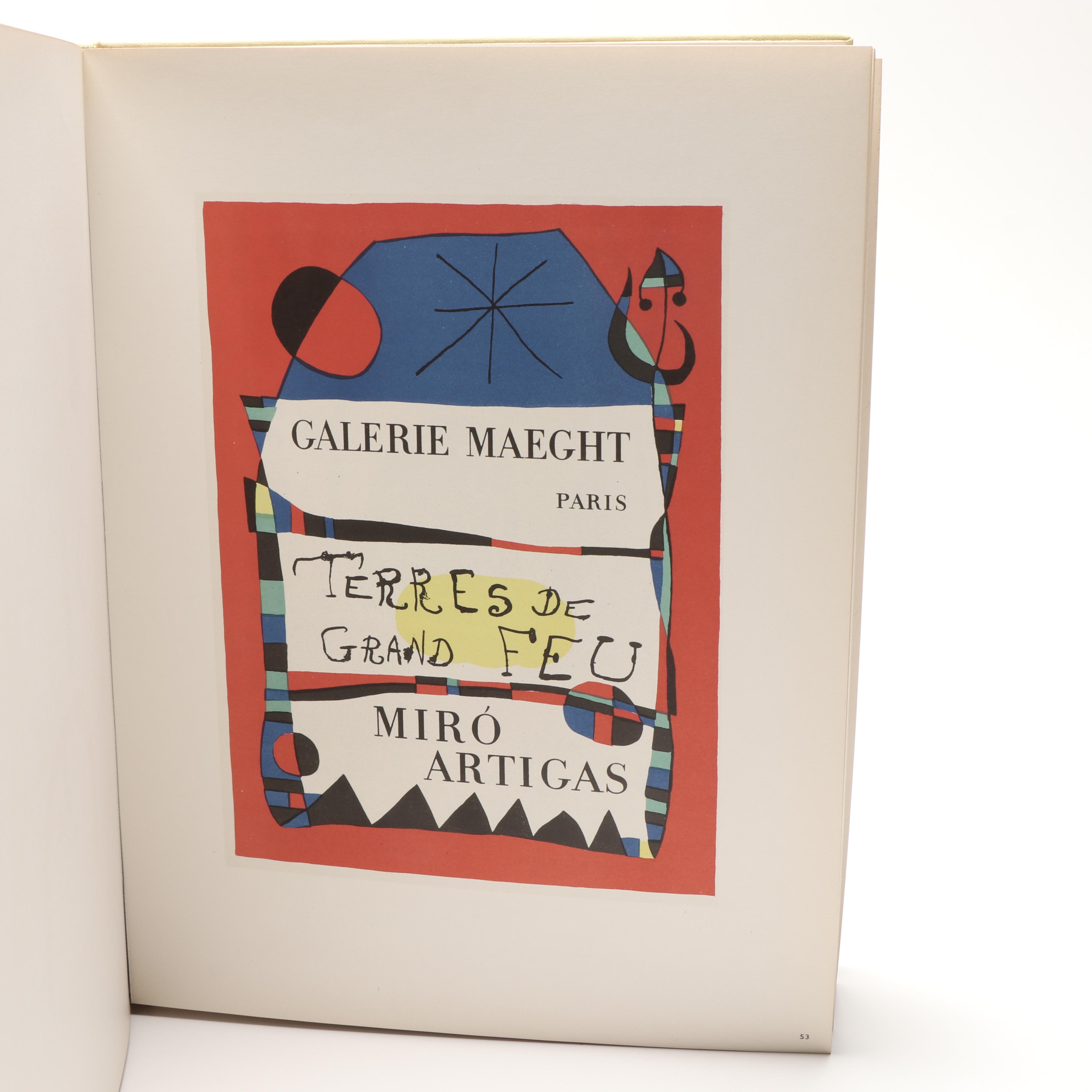 First Edition "The Complete Original Posters of Braque, Chagall, Dufy, Léger"