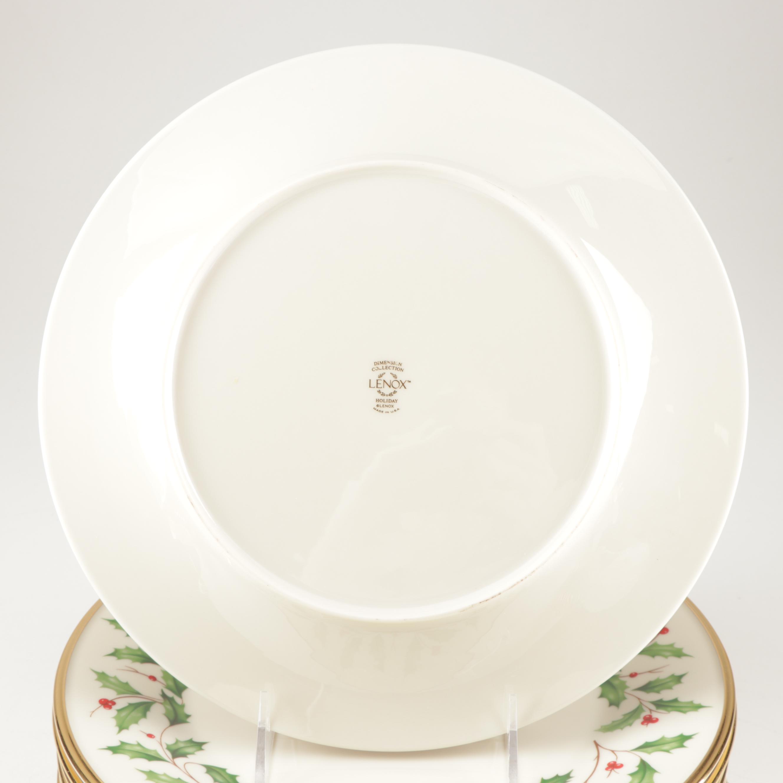 Lenox "Holiday" Porcelain Dinnerware