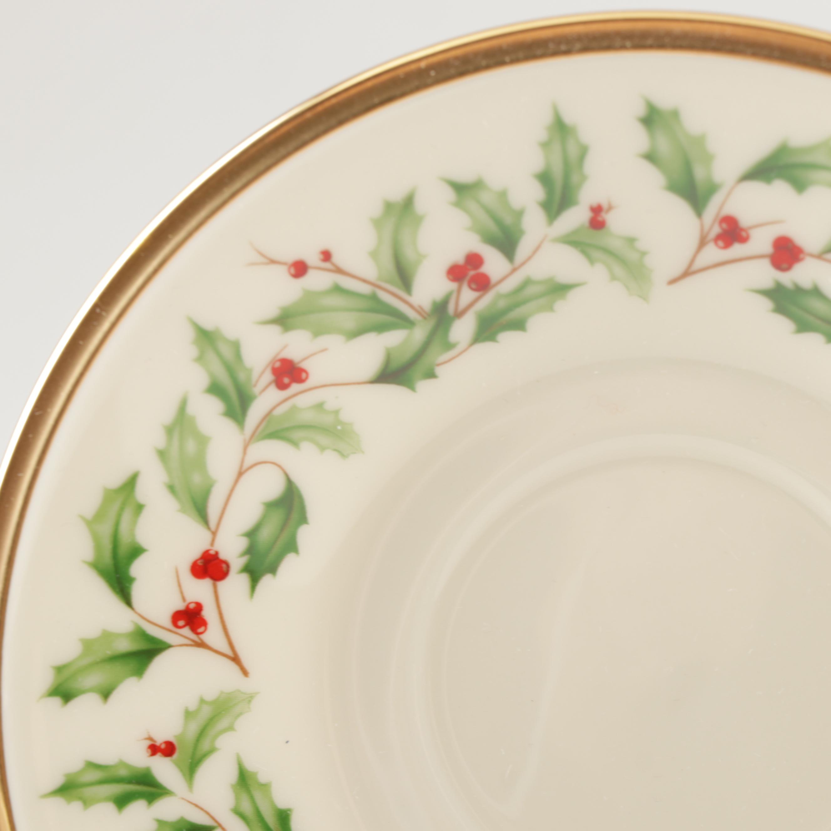 Lenox "Holiday" Porcelain Dinnerware
