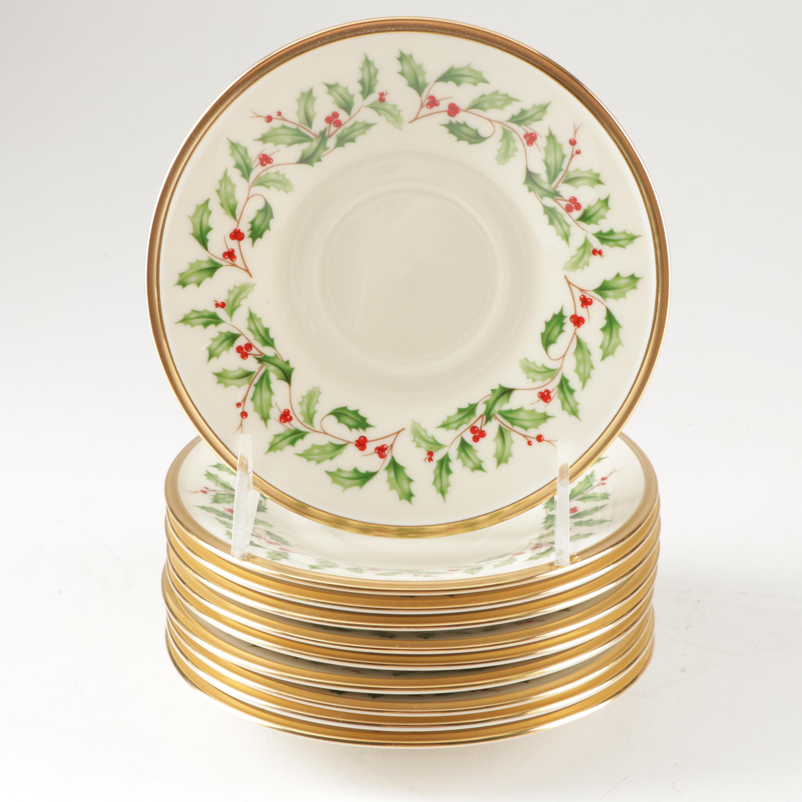 Lenox "Holiday" Porcelain Dinnerware