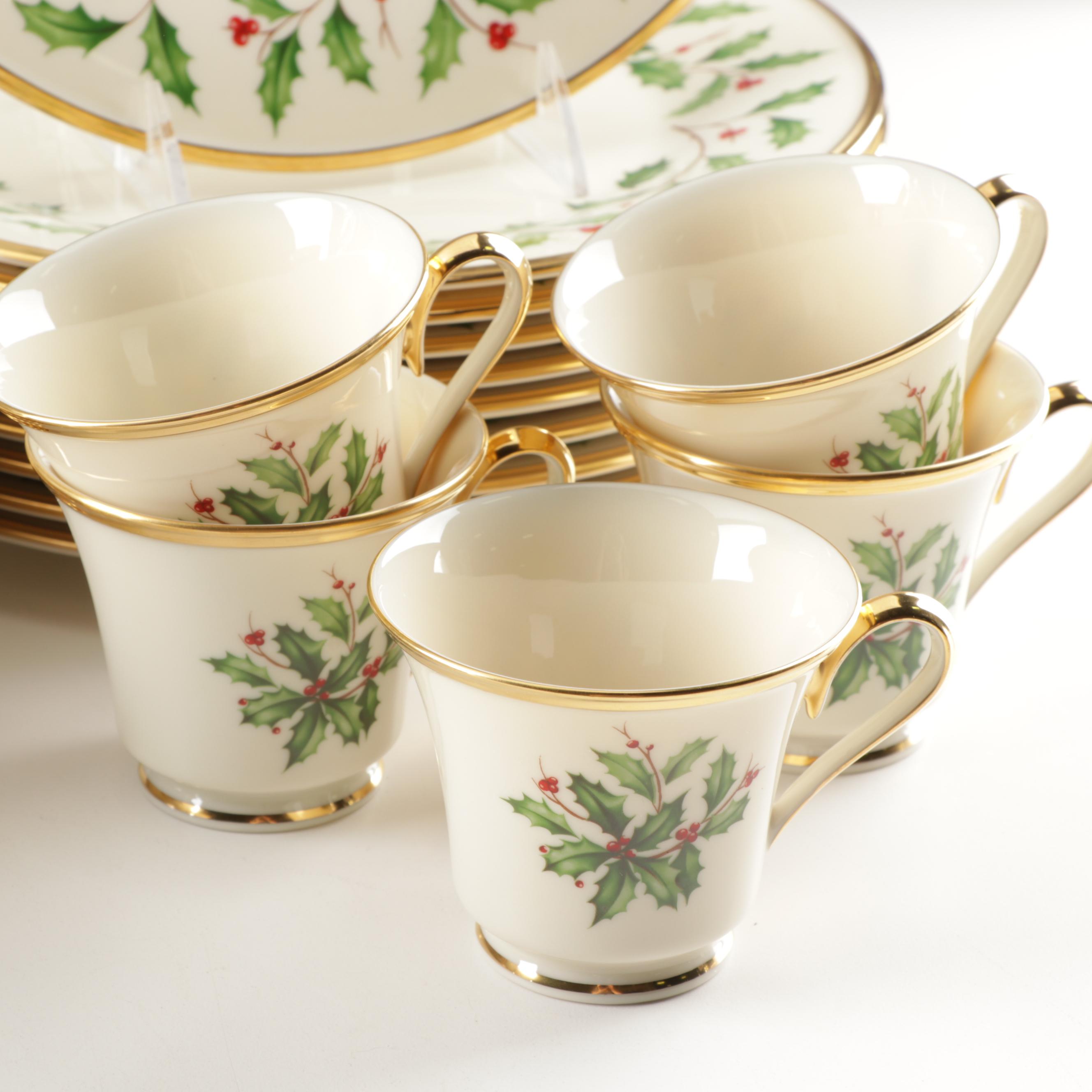 Lenox "Holiday" Porcelain Dinnerware