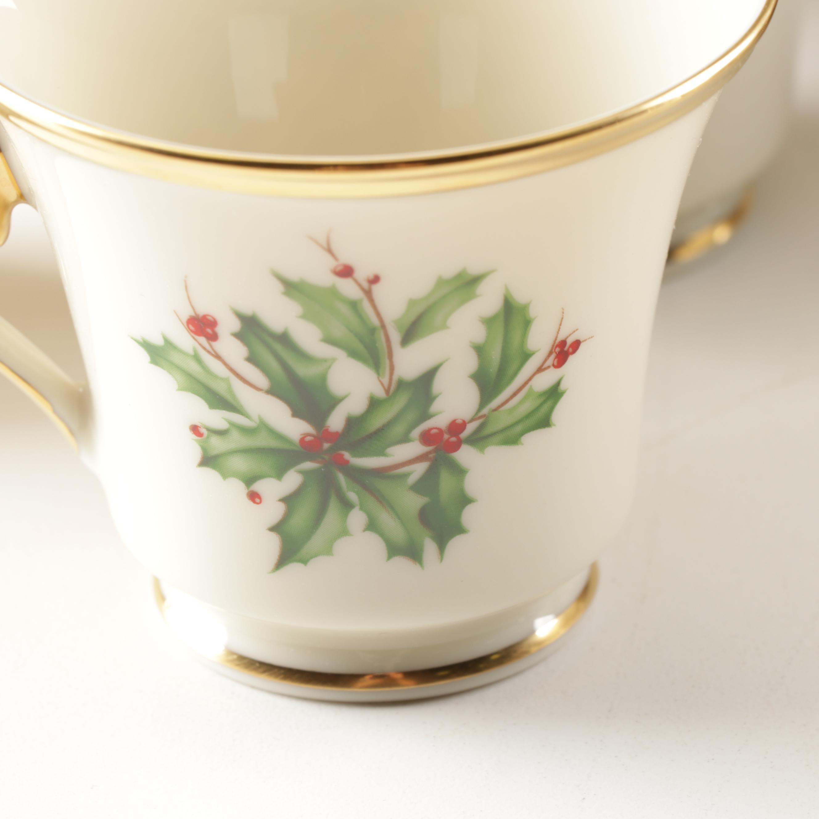 Lenox "Holiday" Porcelain Dinnerware