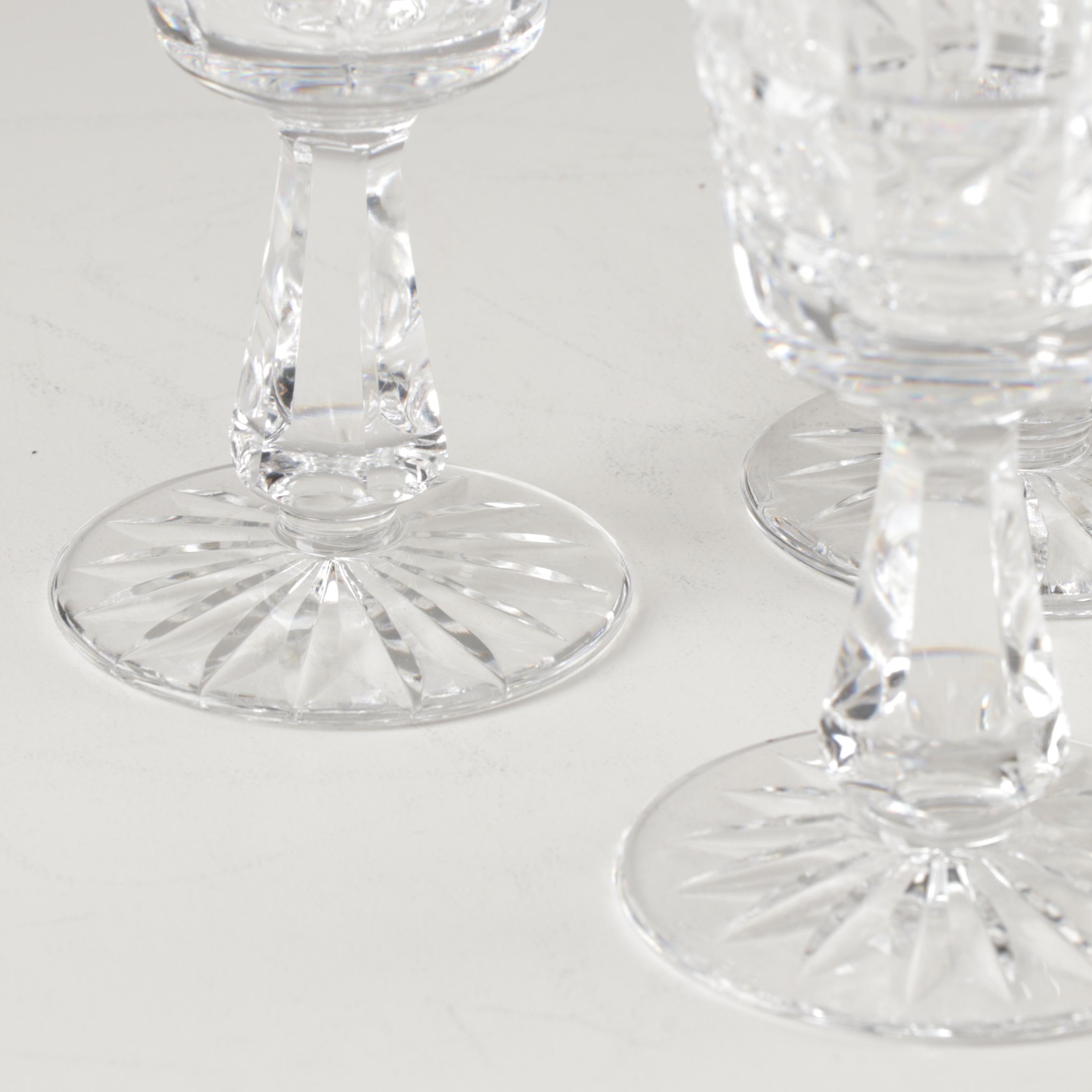 Waterford "Kylemore" Crystal Claret Wine Glasses