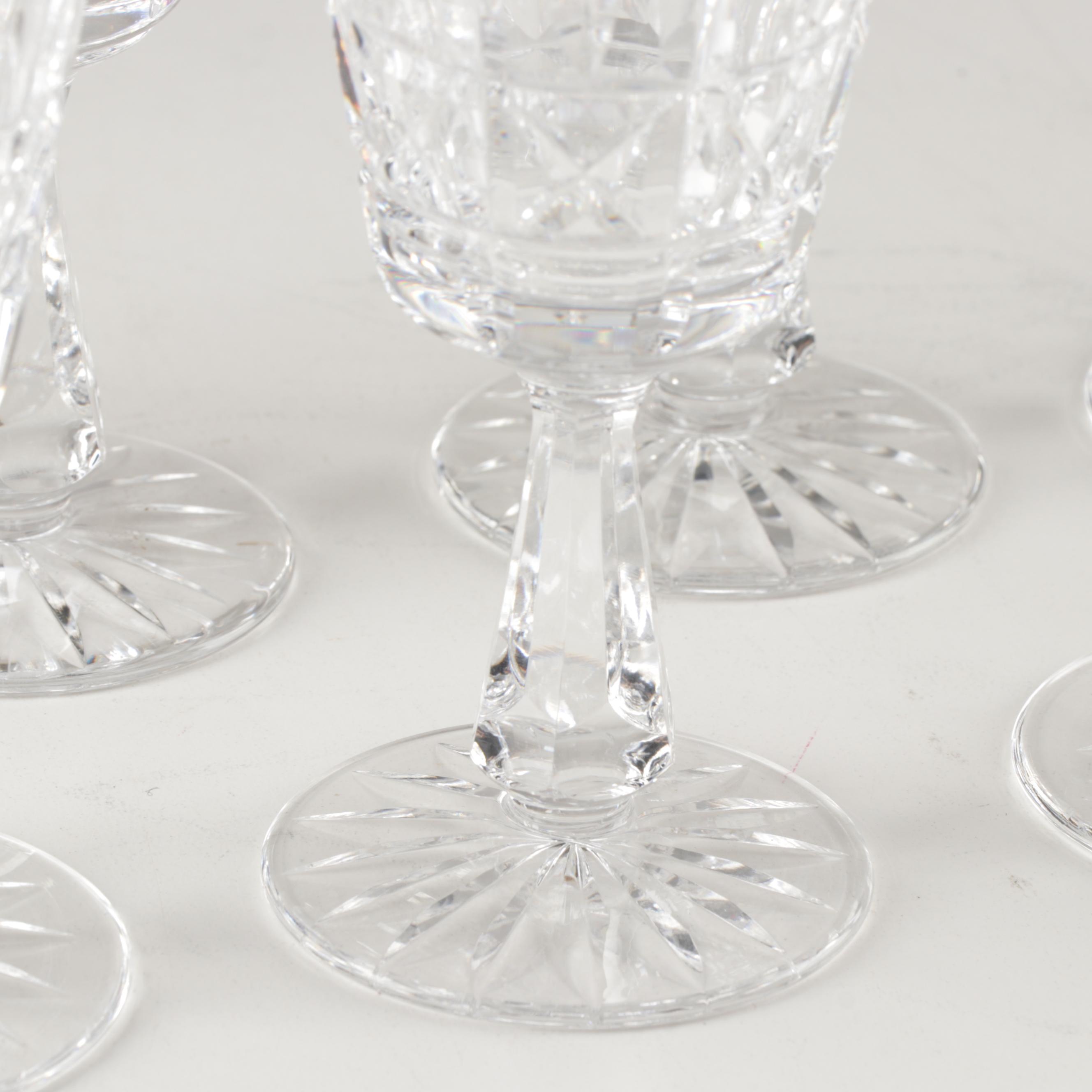 Waterford "Kylemore" Crystal Claret Wine Glasses
