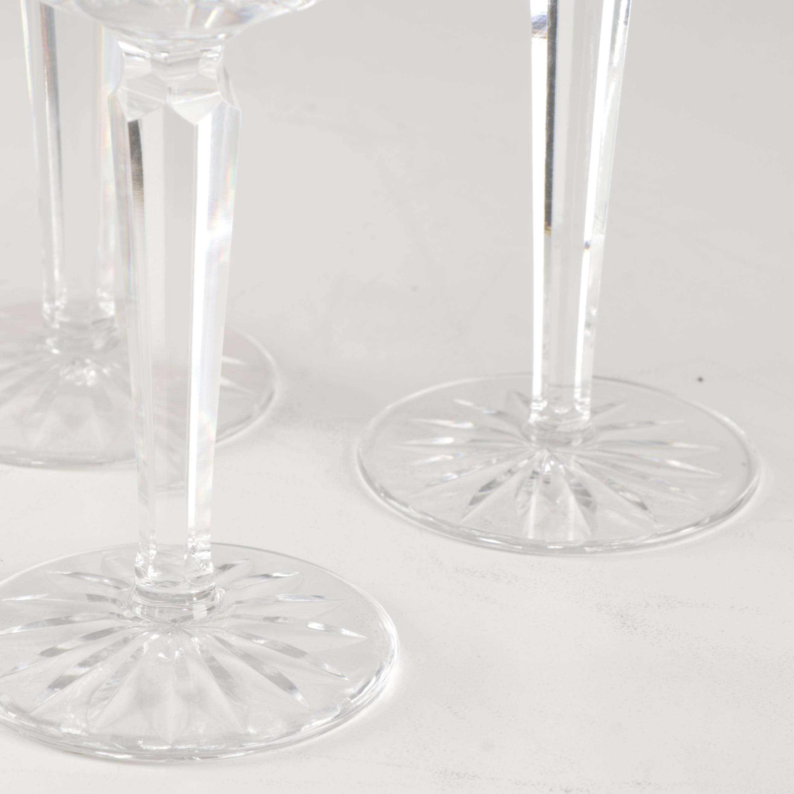 Waterford "Lismore" Crystal Wine Hocks