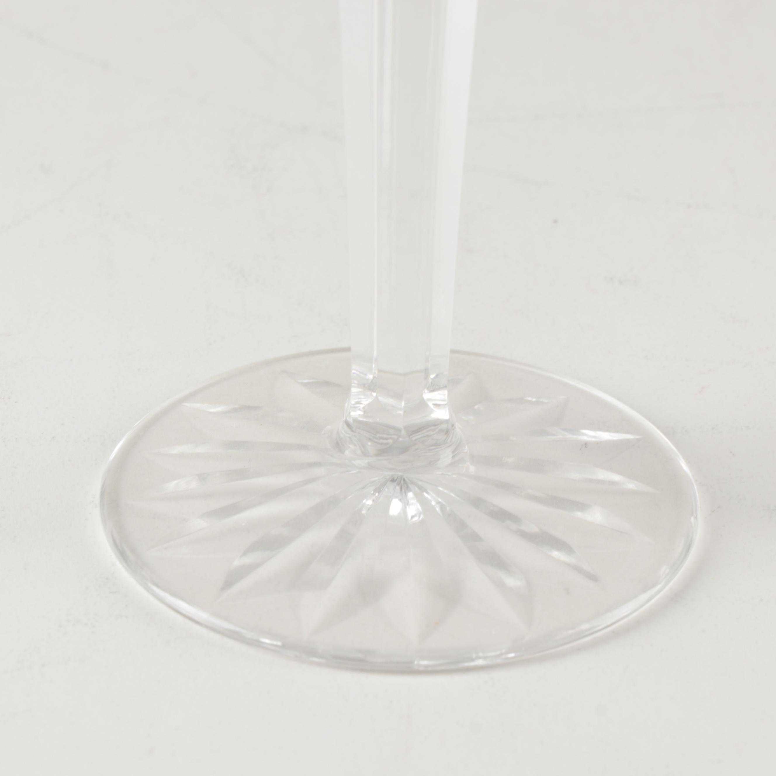 Waterford "Lismore" Crystal Wine Hocks