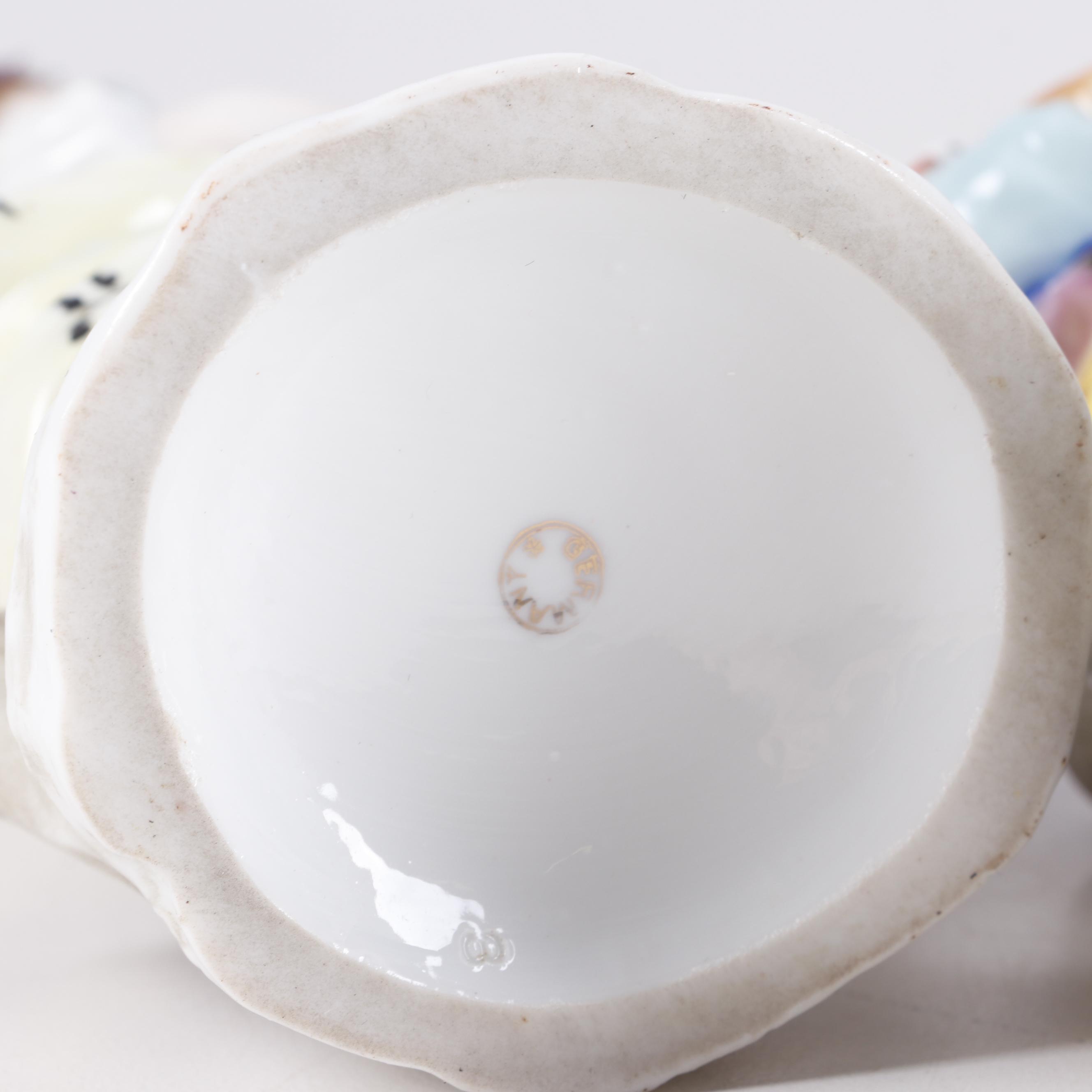 German Sitzendorf Style Porcelain Figurines