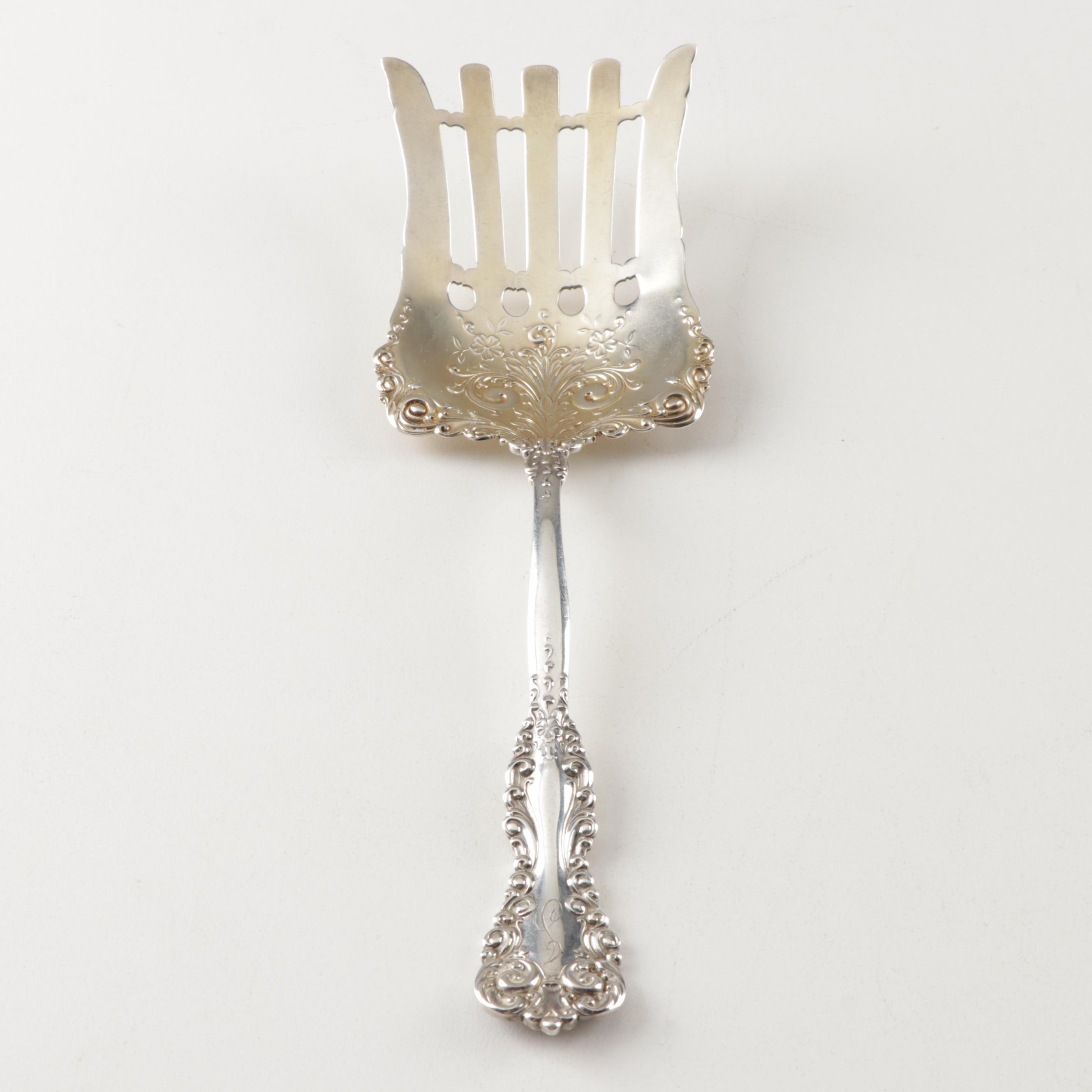 International "Revere" Sterling Silver Asparagus Fork, Circa 1898