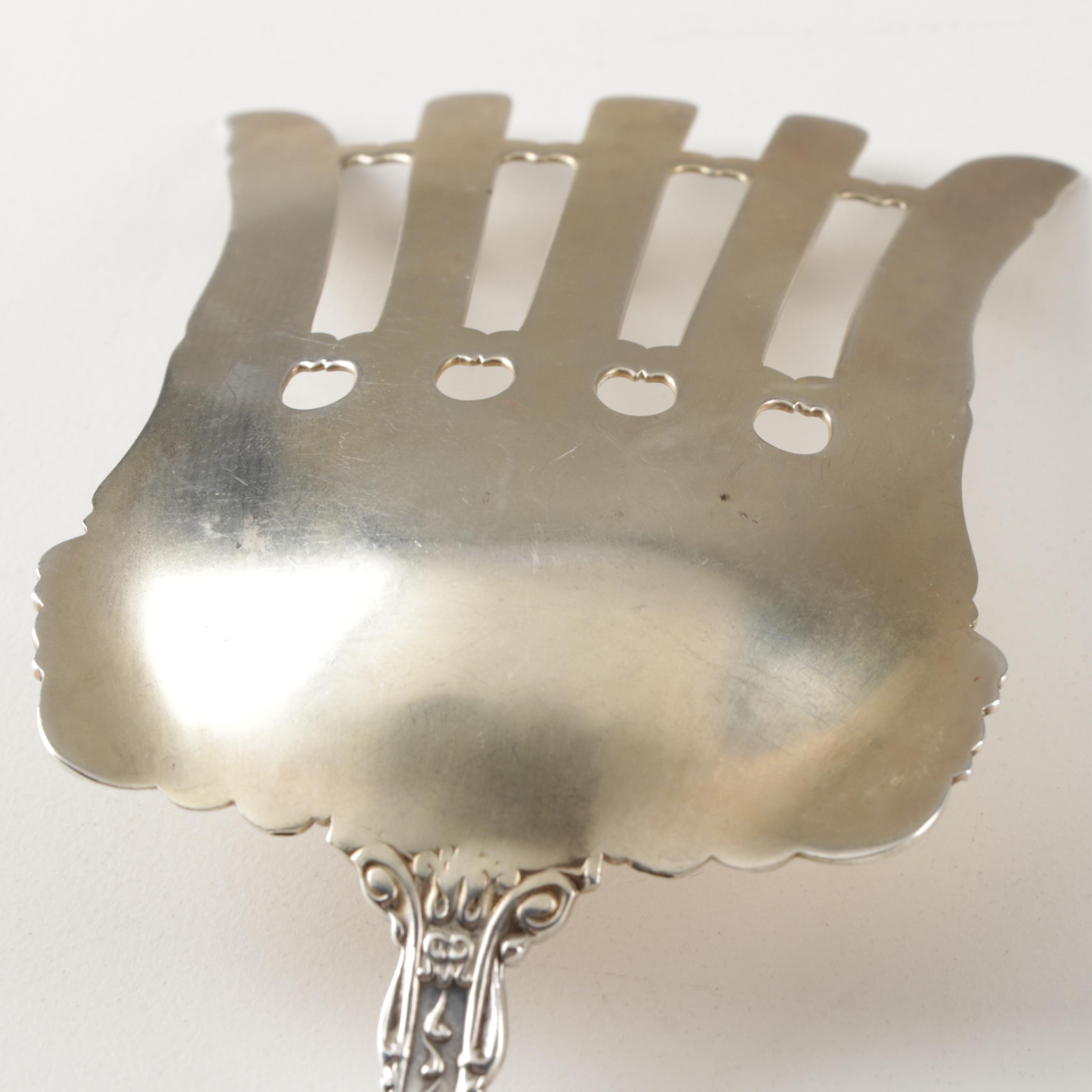 International "Revere" Sterling Silver Asparagus Fork, Circa 1898