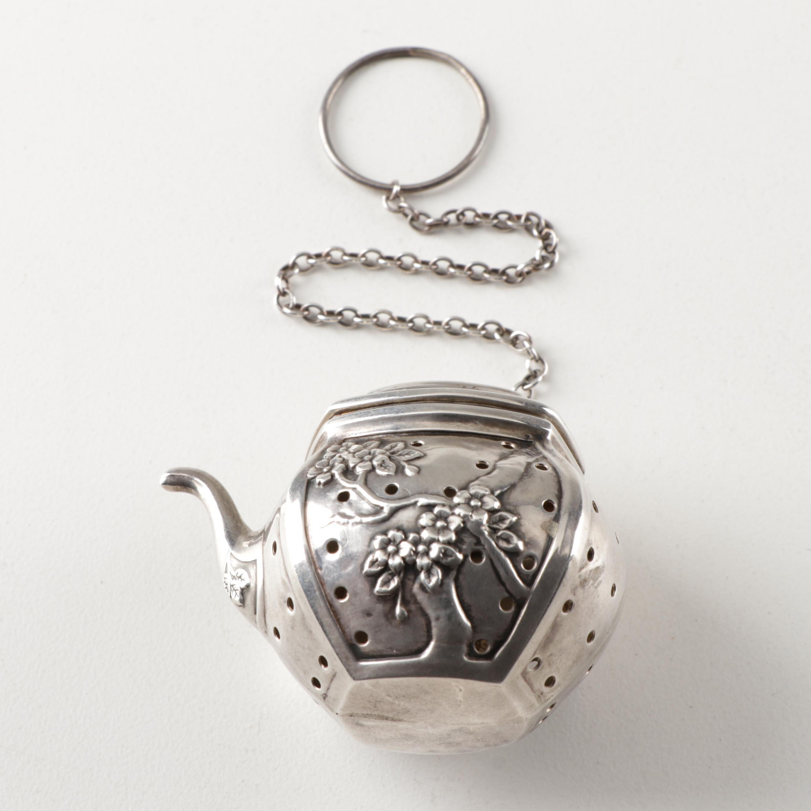 Blackinton Sterling Silver Tea Ball, Early 20th Century