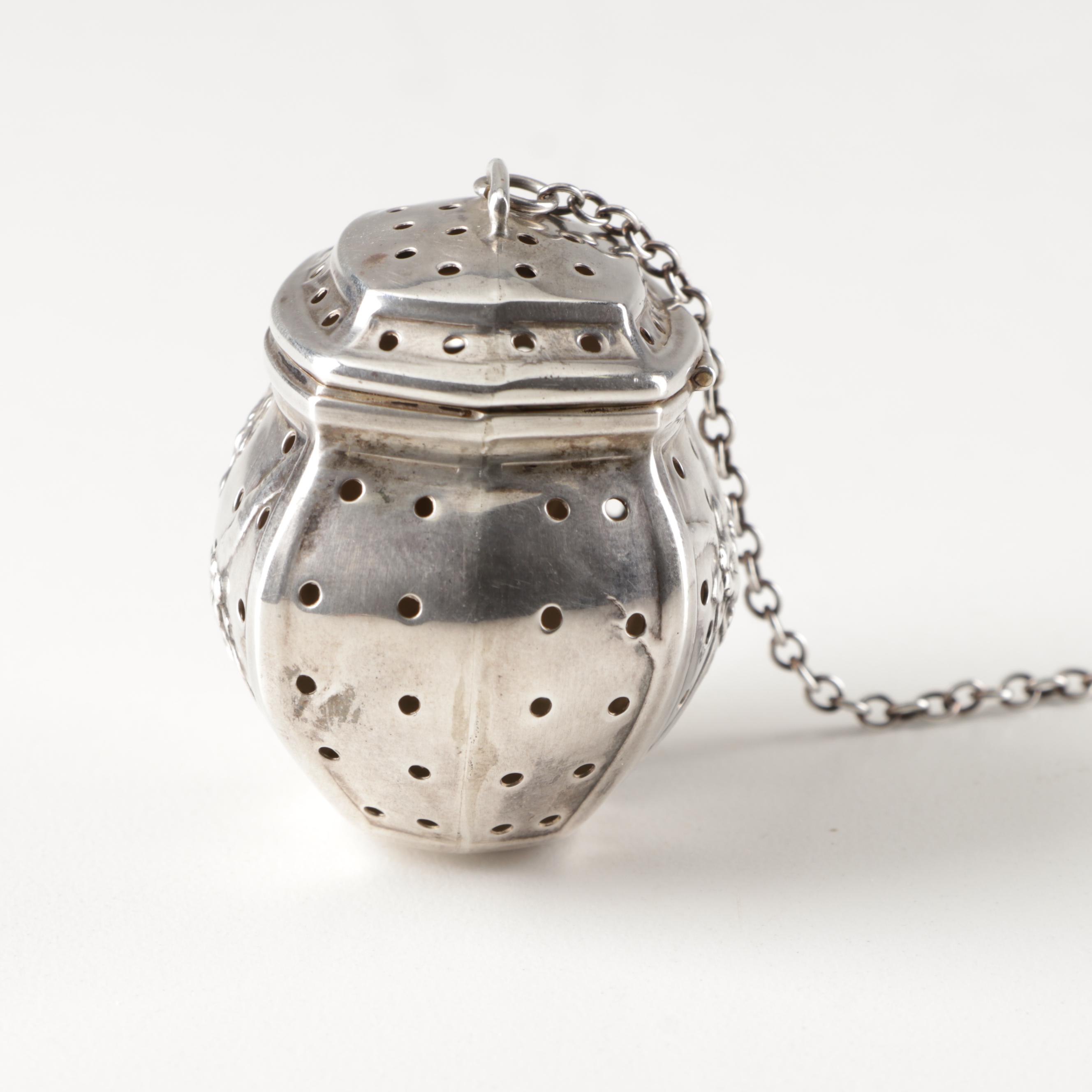 Blackinton Sterling Silver Tea Ball, Early 20th Century