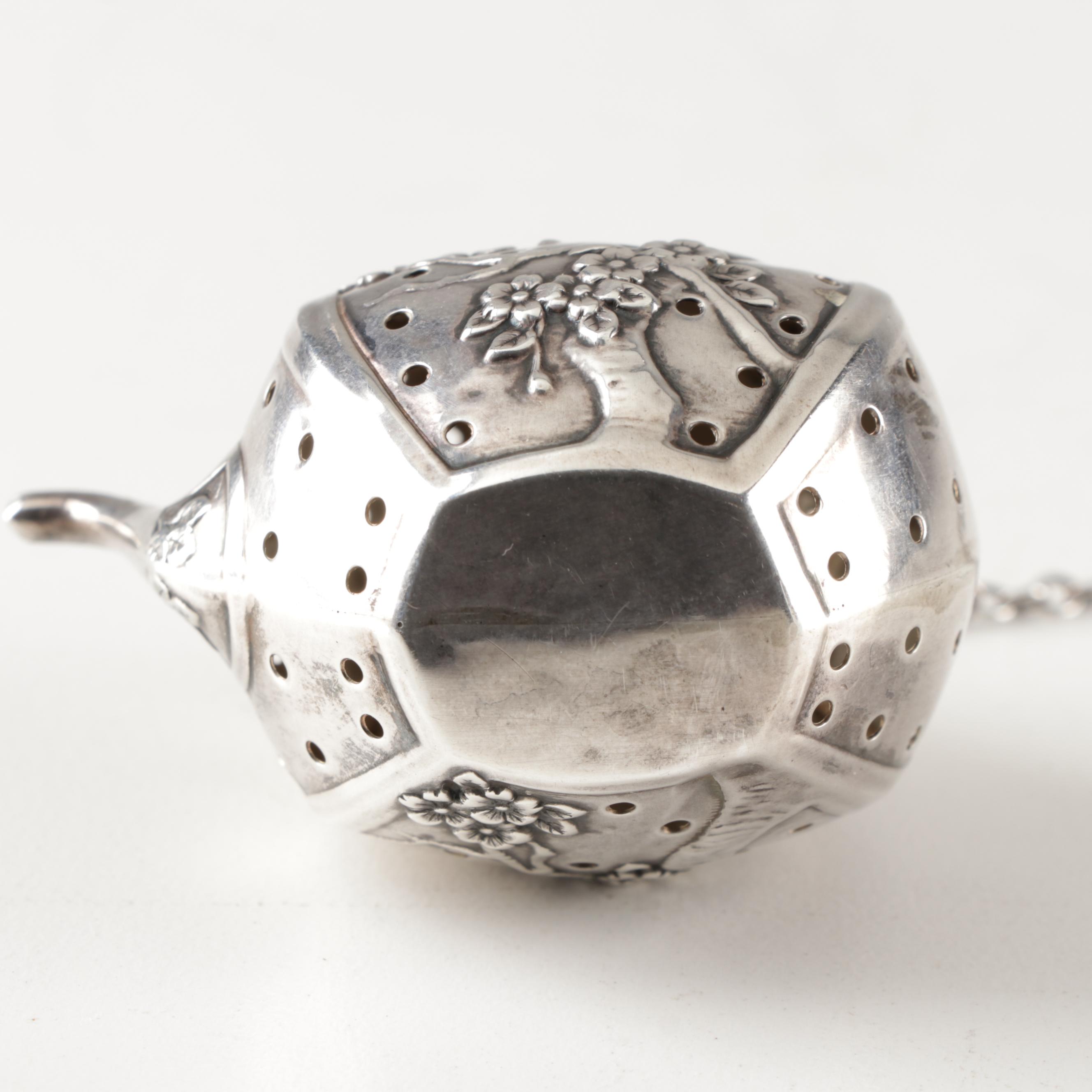 Blackinton Sterling Silver Tea Ball, Early 20th Century