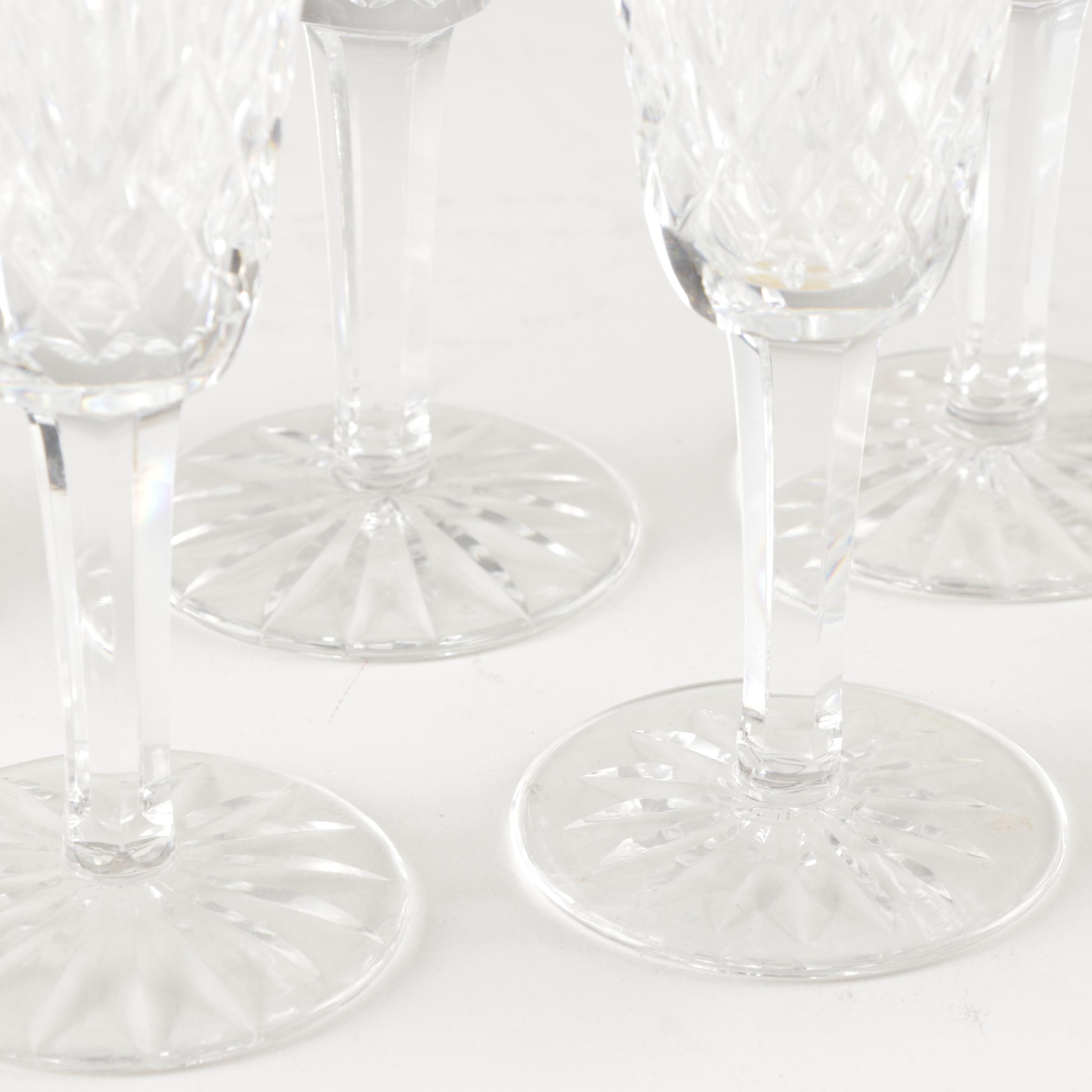 Waterford "Lismore" Crystal Champagne Flutes