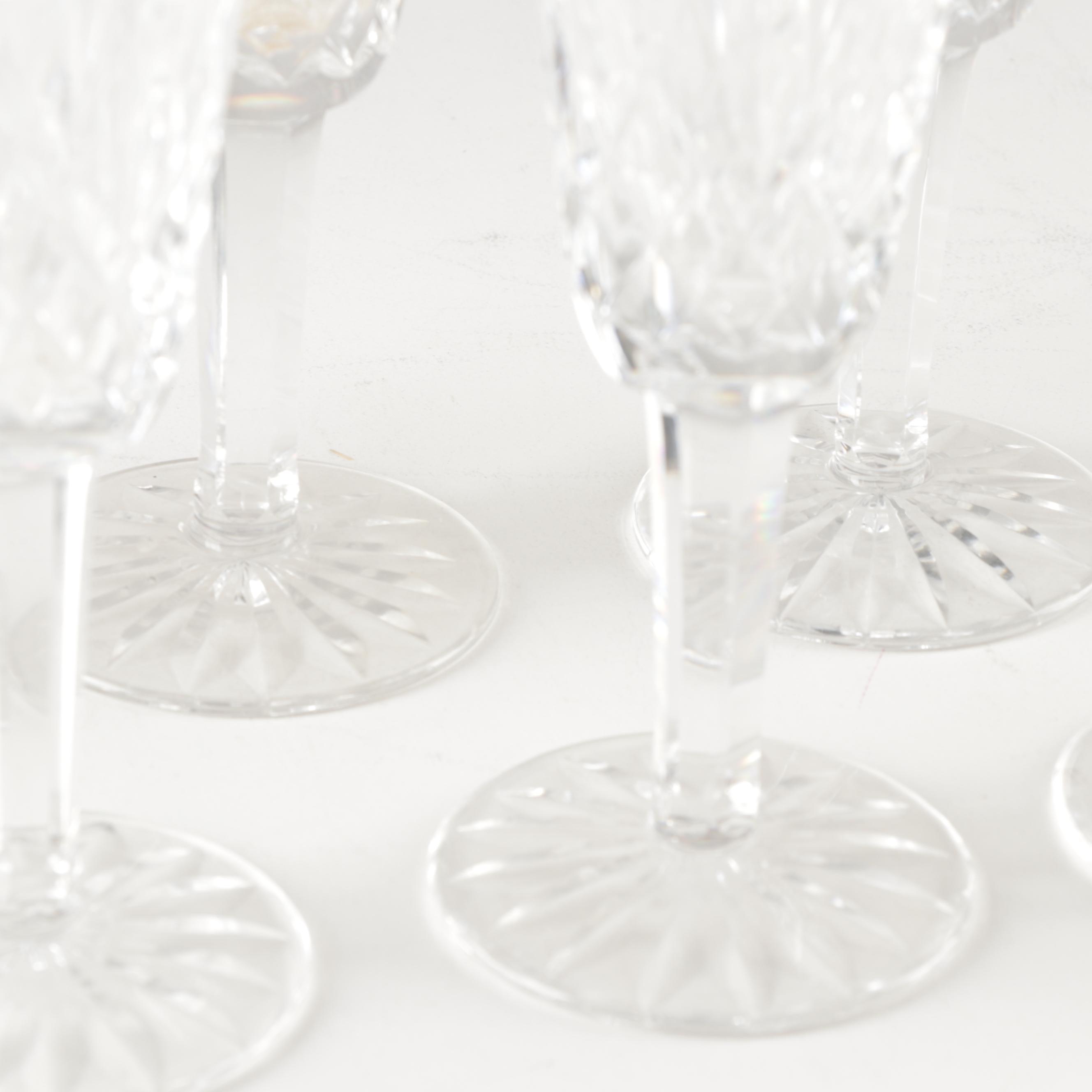 Waterford "Lismore" Crystal Champagne Flutes