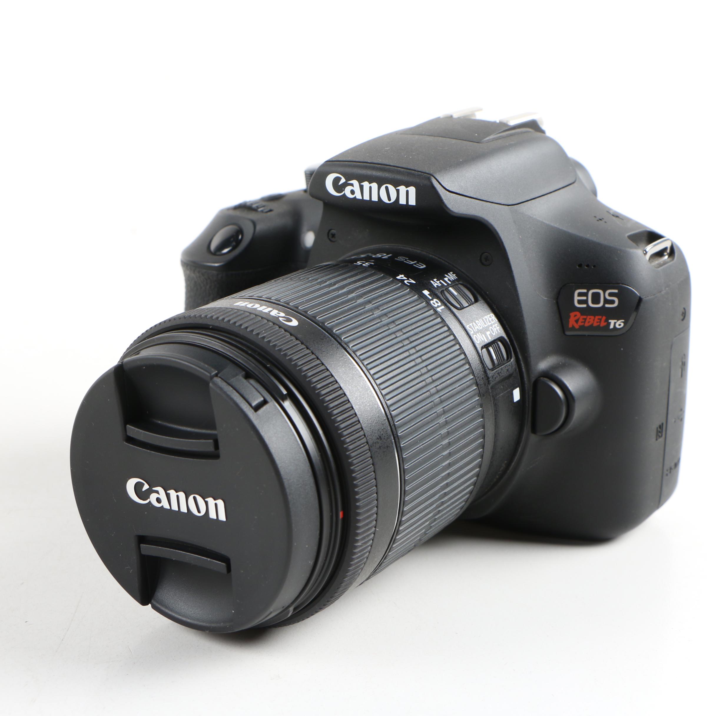 Canon EOS Rebel T6 with Product Photography Starter Kit