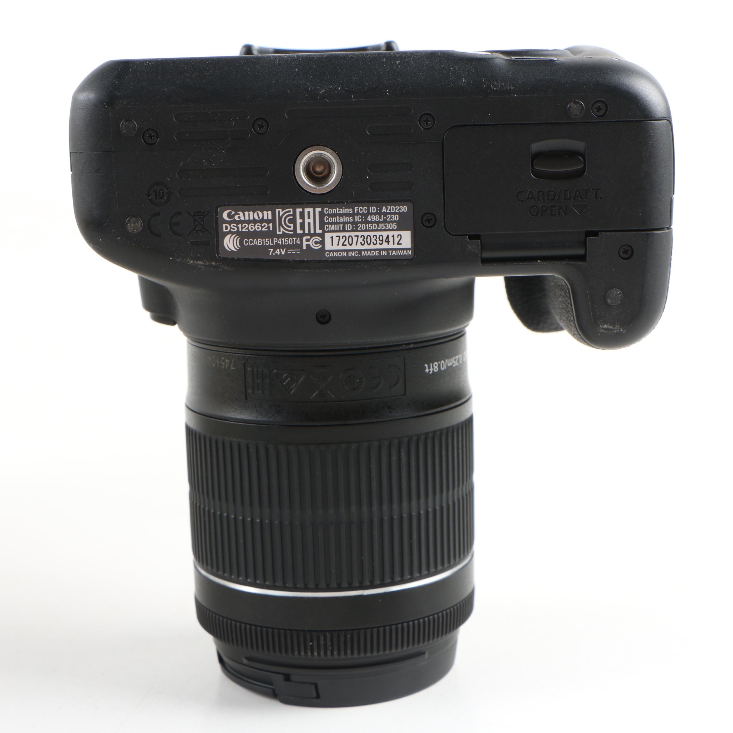 Canon EOS Rebel T6 with Product Photography Starter Kit