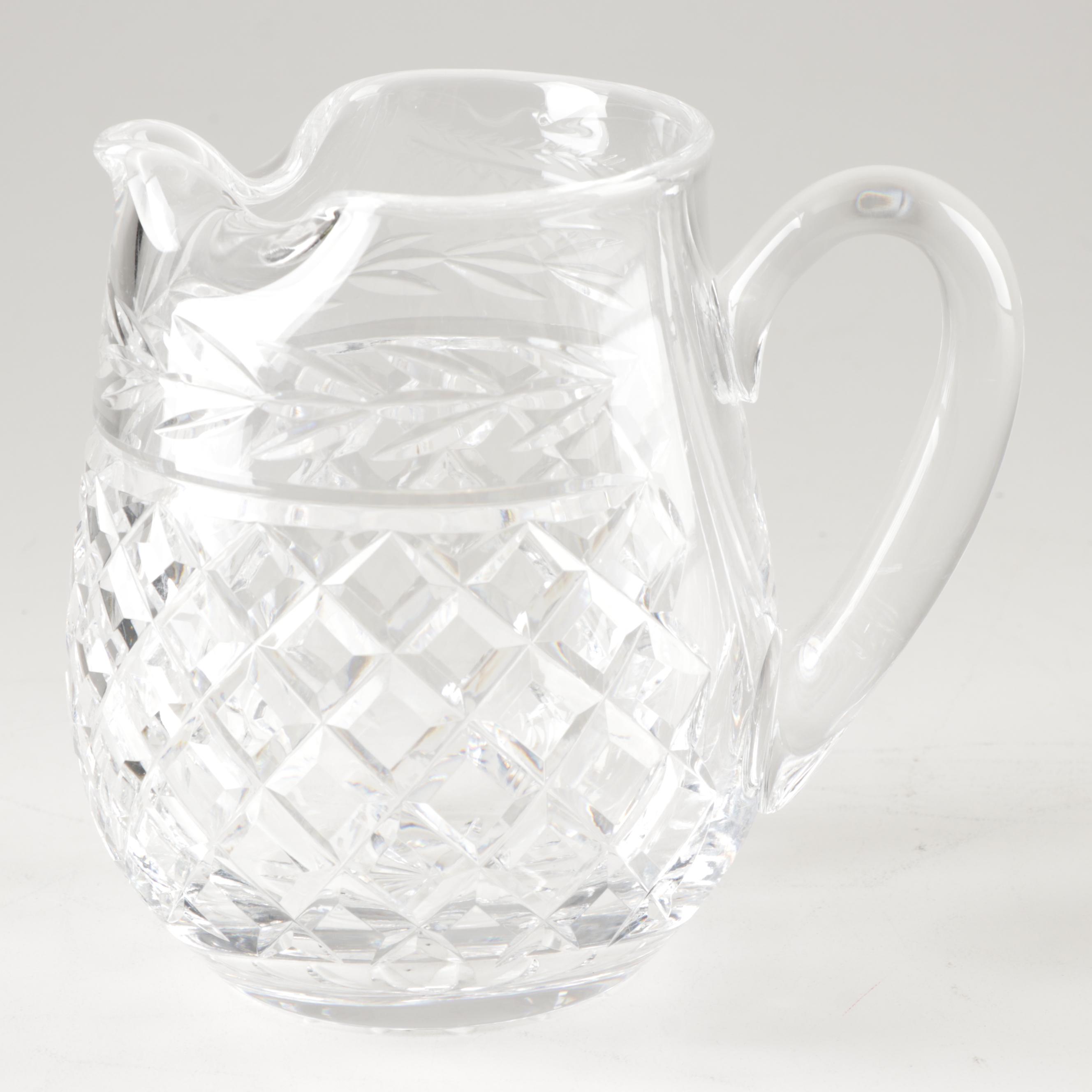 Waterford "Glandore" Crystal Pitcher