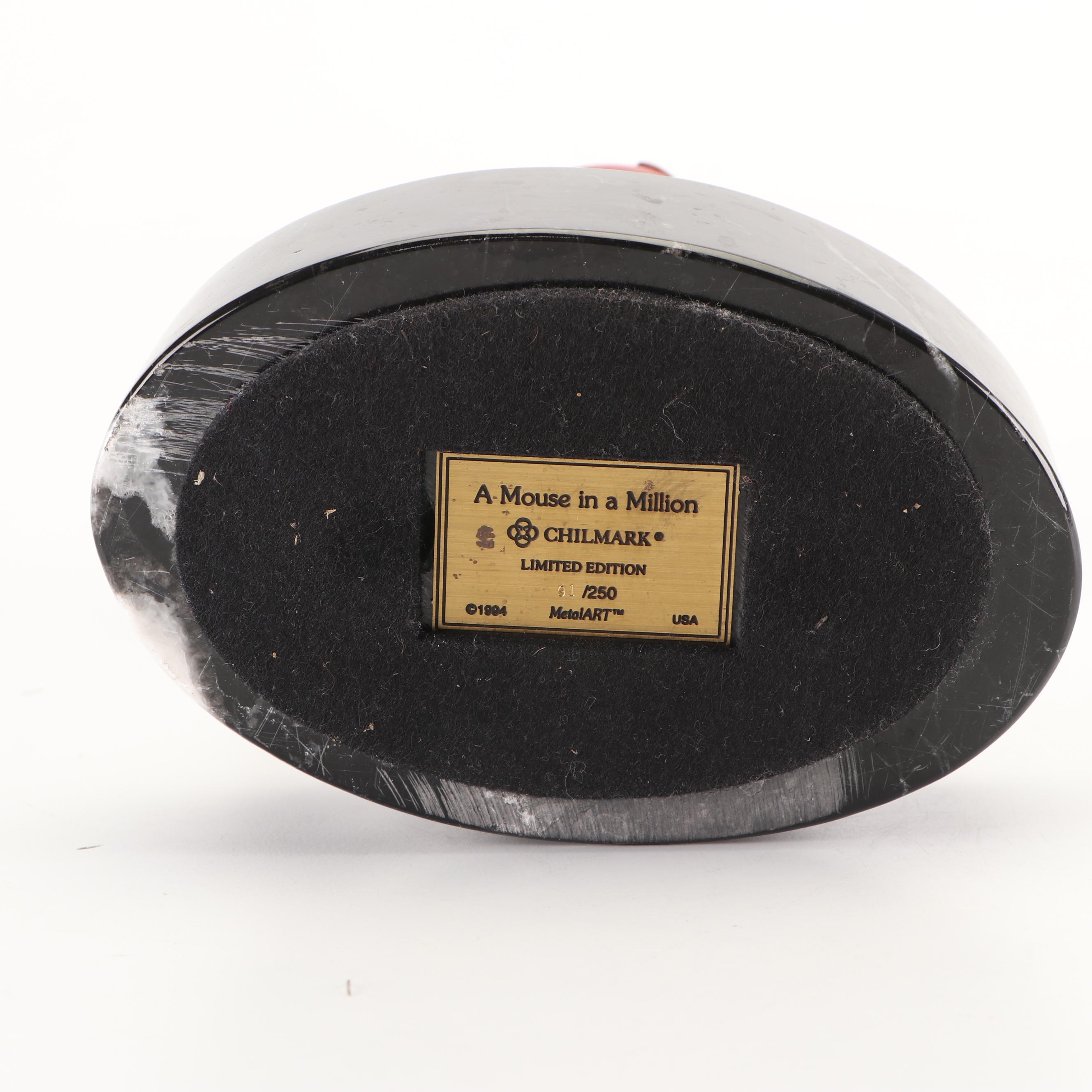 Walt Disney Pewter Figurine "A Mouse in a Million", 1994