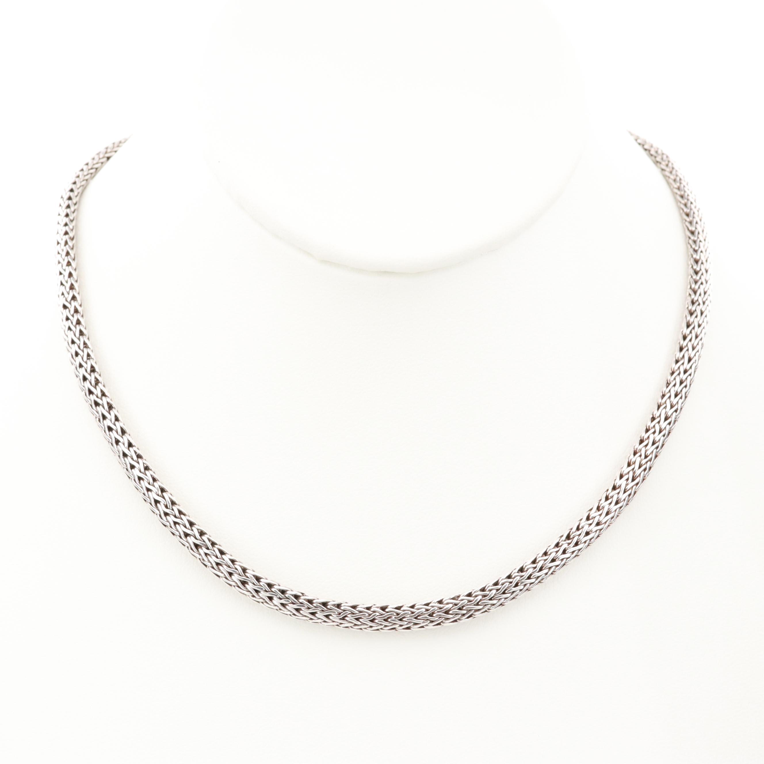 Vintage John Hardy Sterling Silver Classic Chain Necklace