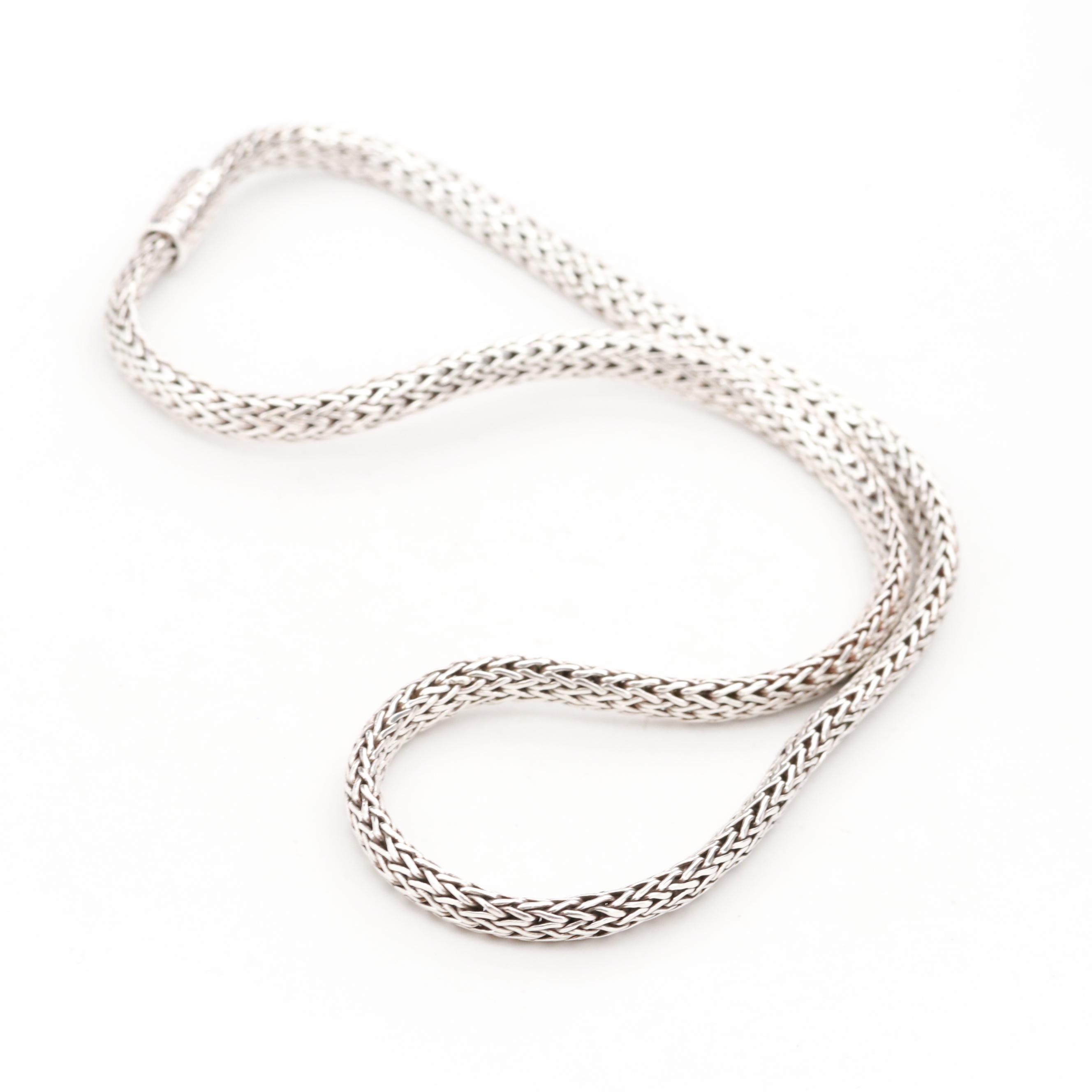 Vintage John Hardy Sterling Silver Classic Chain Necklace