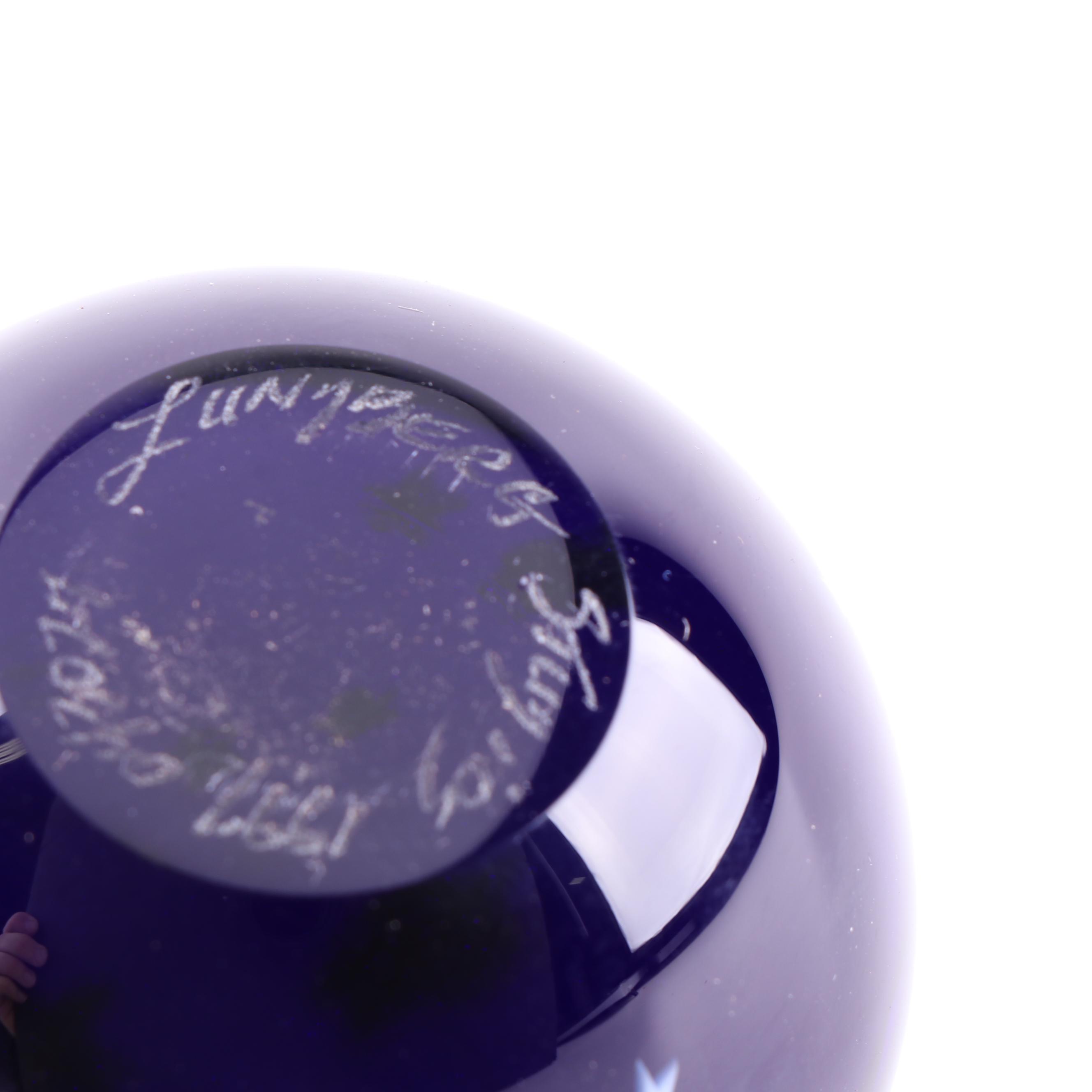 Lundberg Studios Moon and Stars Paperweights